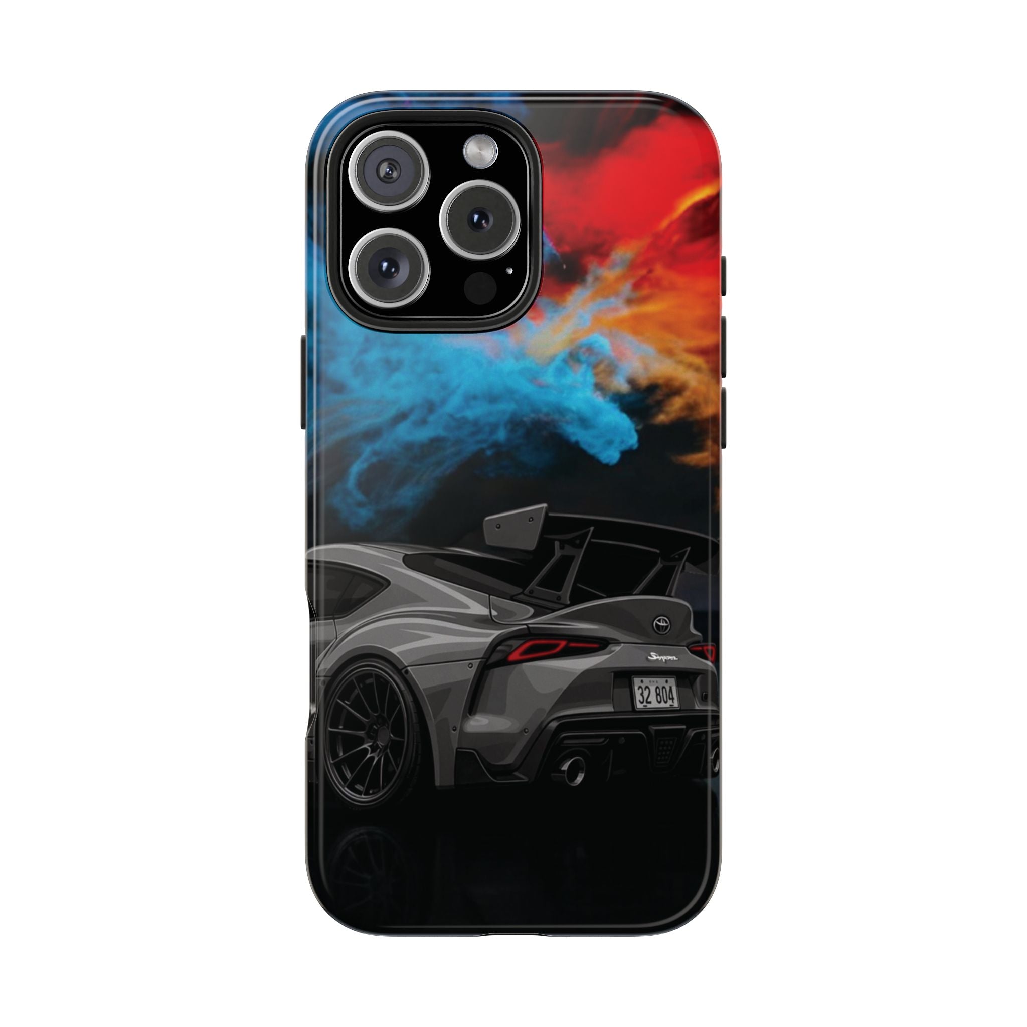 Racing-Inspired Tough Phone Case for Car Enthusiasts