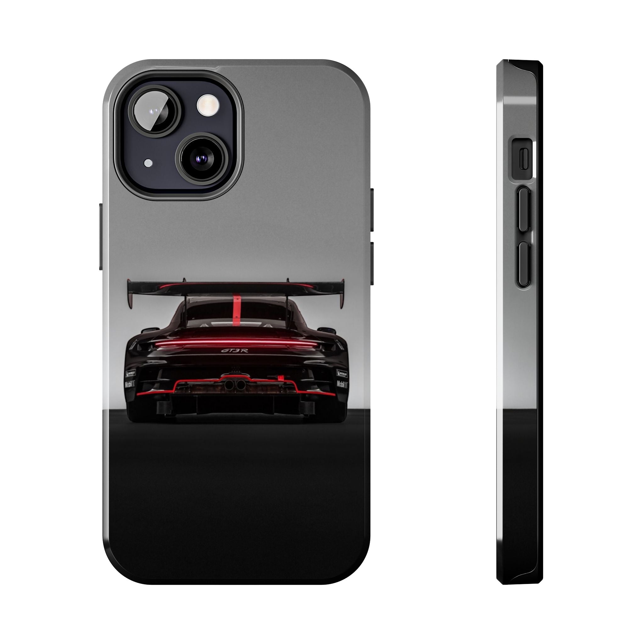Racing-Inspired Tough Phone Case for Car Enthusiasts