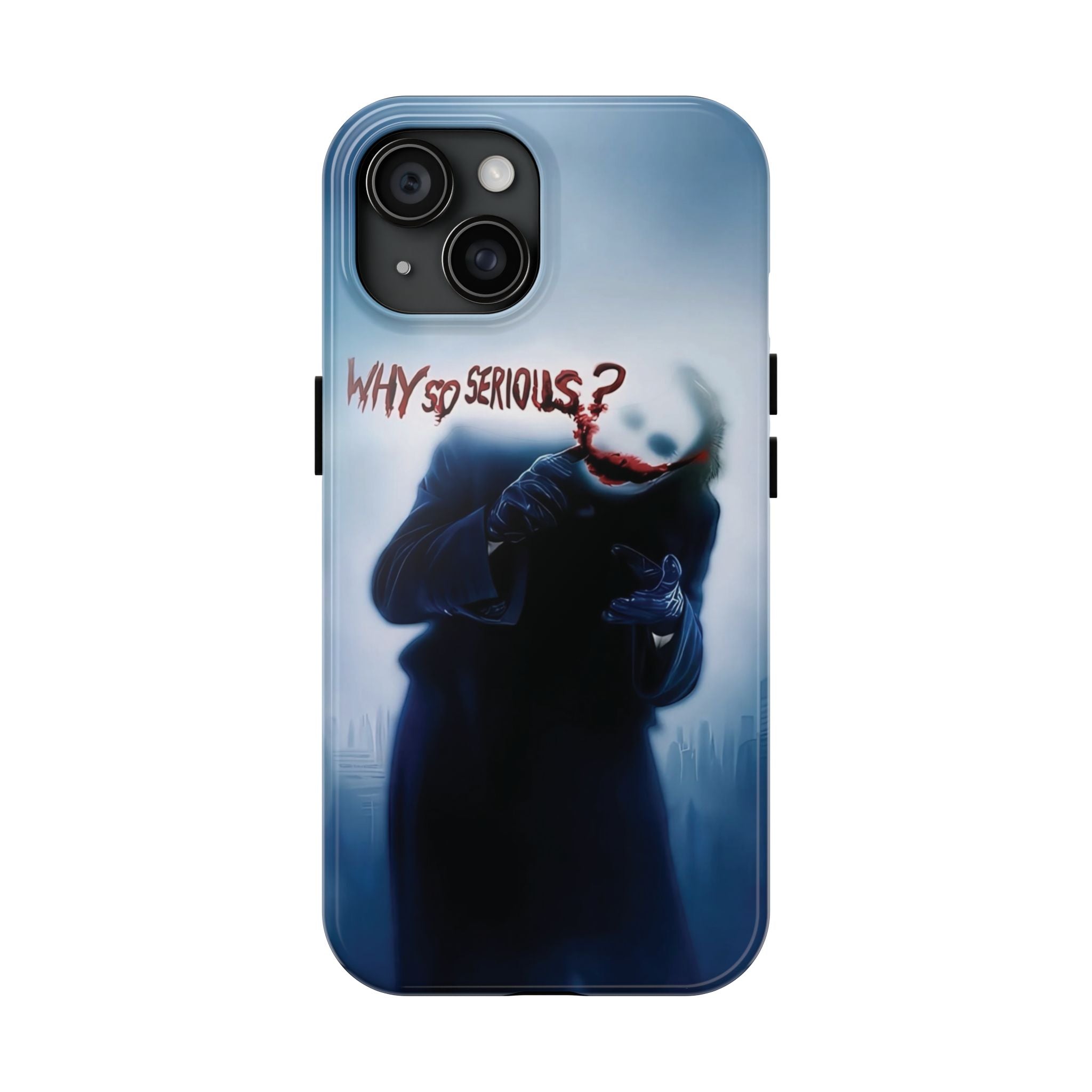 Tough Phone Cases, Dark Humor Phone Cover, Joker Inspired Case, Gifts for Movie Fans, Unique Phone Protector, Cool Accessories