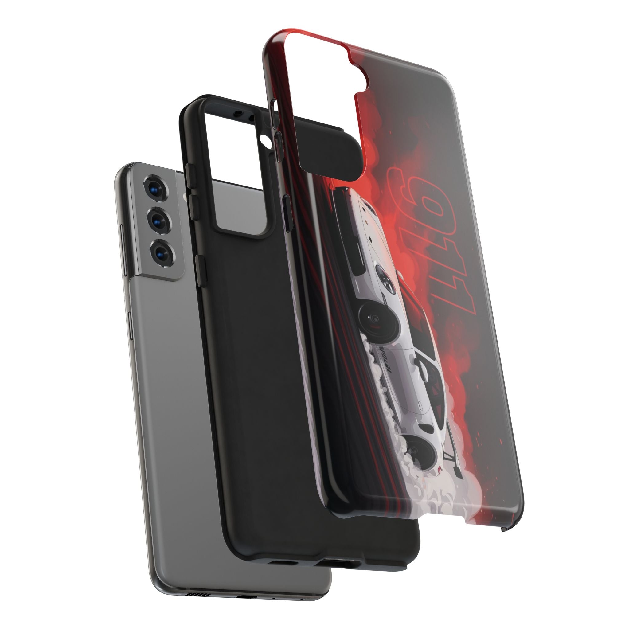 Racing-Inspired Porsche Tough Phone Case with 911 Design