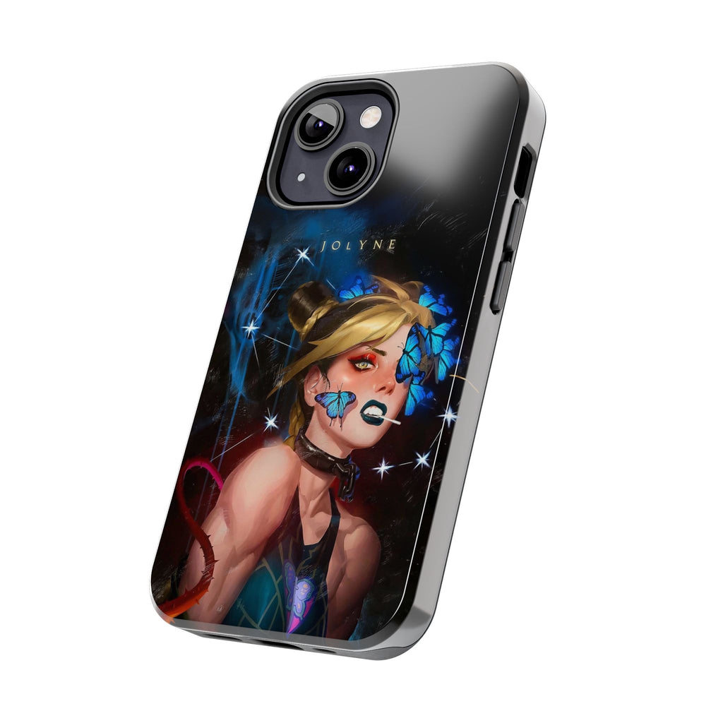 Vibrant Artistic Phone Case, Tough Phone Case for Artists, Unique Phone Cover for Gift, Anime Phone Case for Occasions
