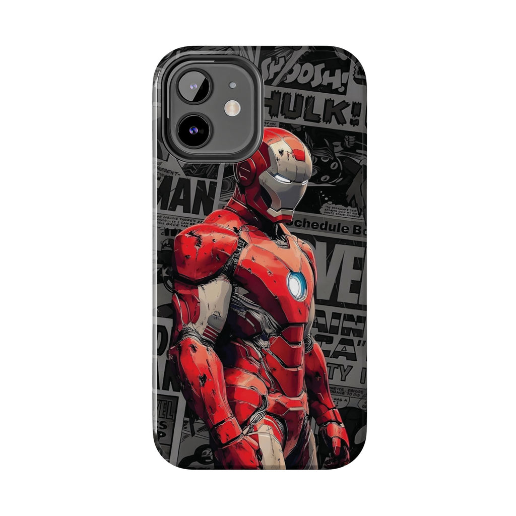 Iron Man Hero Tough Phone Cases - Durable, Stylish, Perfect for Marvel Fans, Geek Gifts, Comic Book Lovers, Unique Accessories