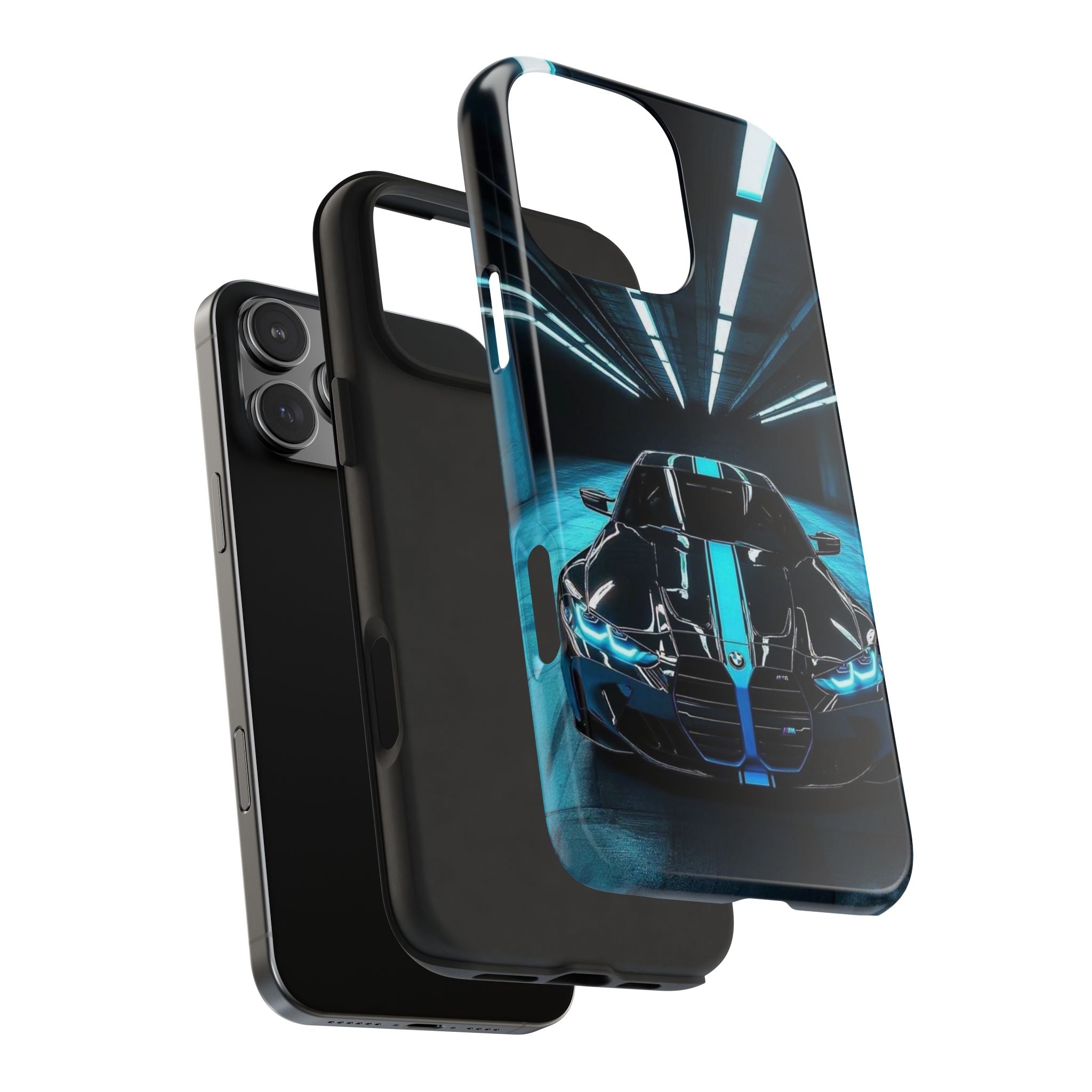 Stylish Tough Phone Case for Car Enthusiasts - Durable & Protective