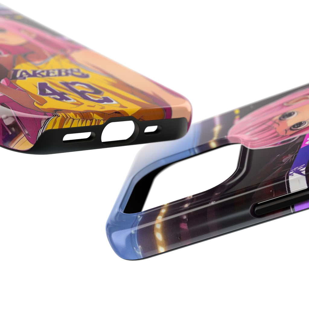 Sporty Anime Phone Cases - Tough Protection, Unique Basketball Design, Gift for Fans, Durable Soft Case, Perfect for Sports Lovers