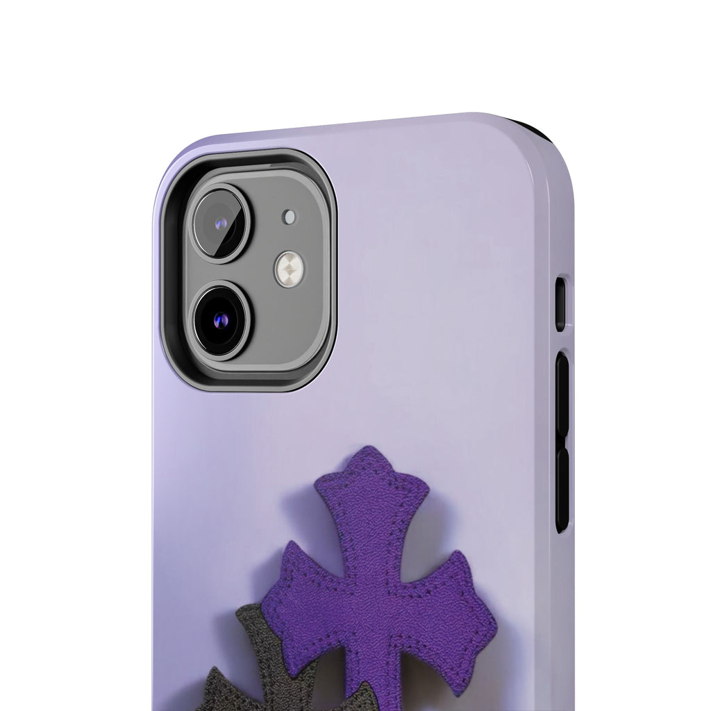Cross Design Tough Phone Cases, Durable Phone Covers, Christian Gifts, Protective Cases for Men, Unique Tech Accessories