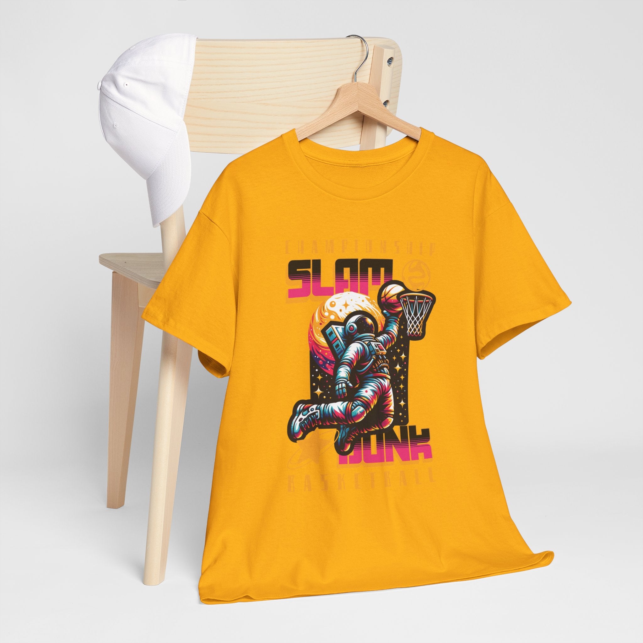 Space Slam Dunk Basketball Tee