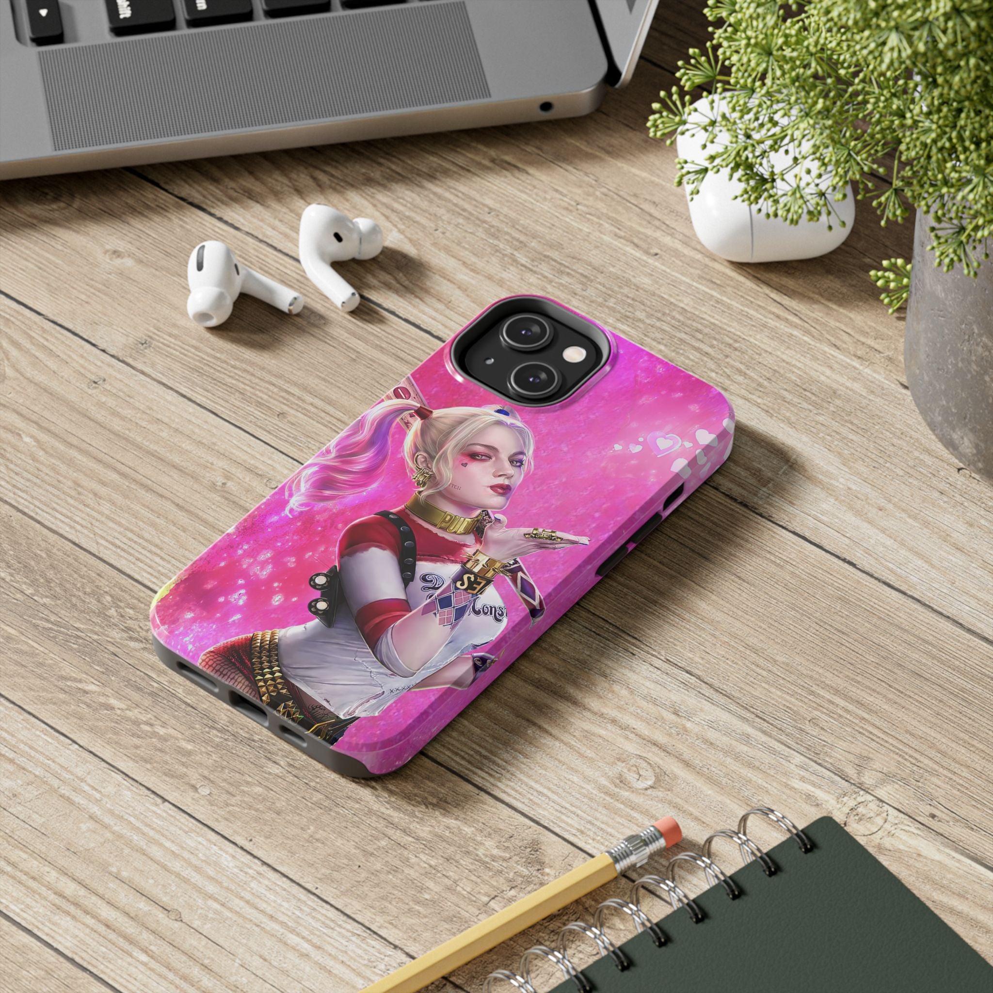 Harley Quinn Tough Phone Cases - Bold & Edgy, Perfect for Fans, Gifts for Birthdays & Special Occasions, Stylish Protection