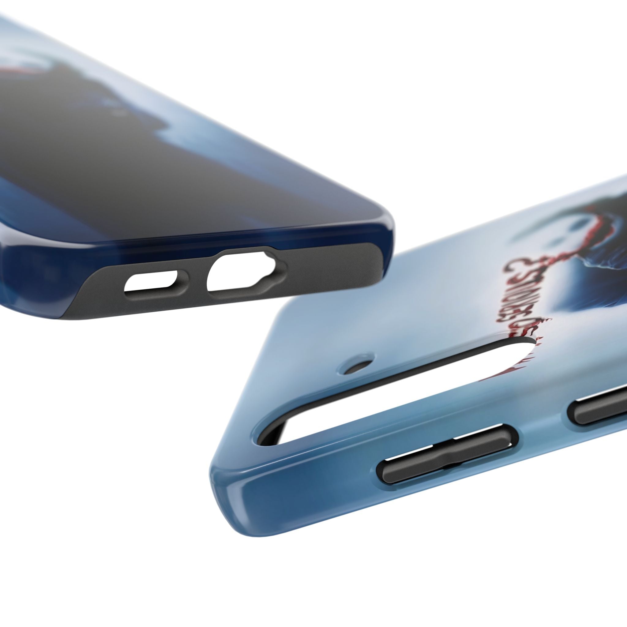 Tough Phone Cases, Dark Humor Phone Cover, Joker Inspired Case, Gifts for Movie Fans, Unique Phone Protector, Cool Accessories