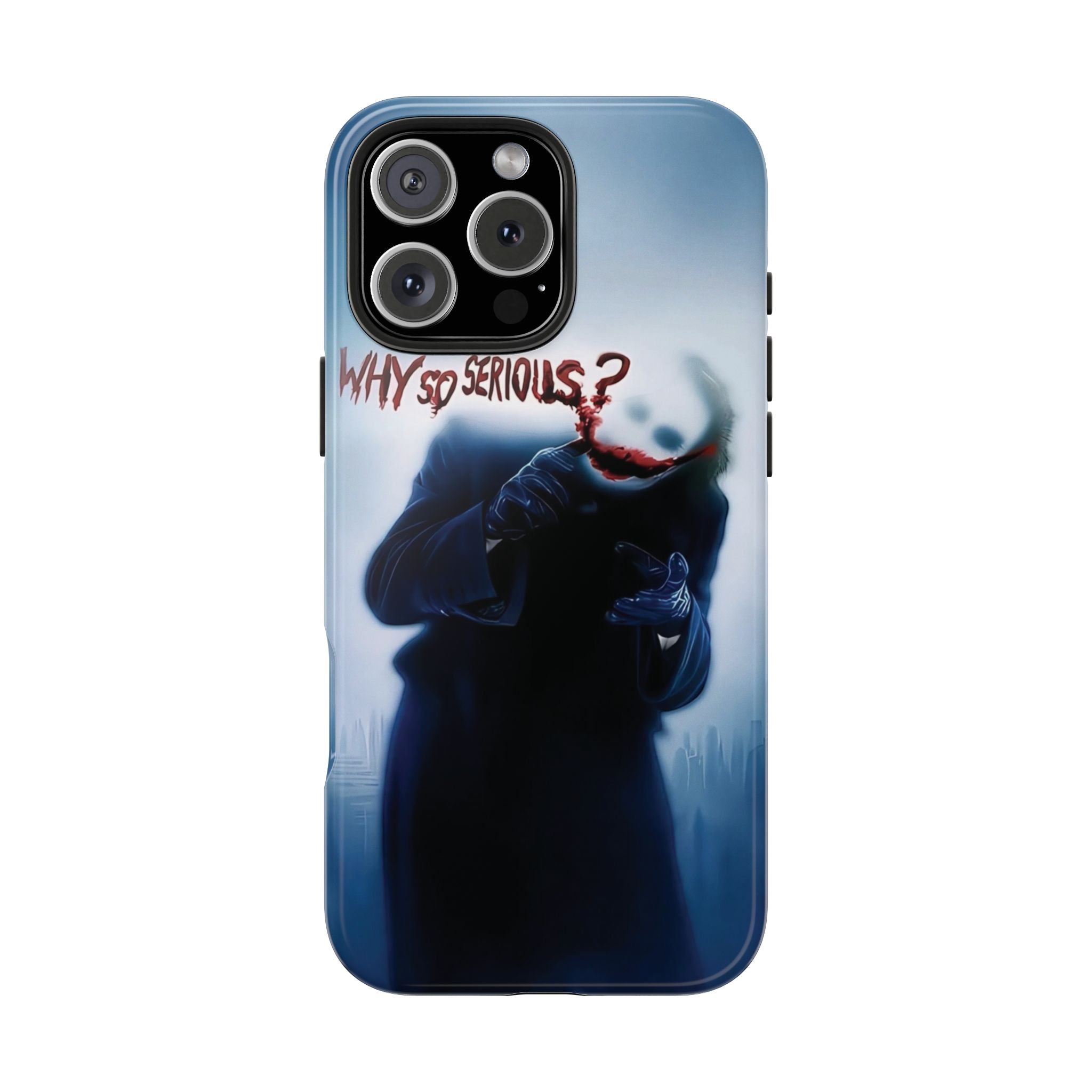 Tough Phone Cases, Dark Humor Phone Cover, Joker Inspired Case, Gifts for Movie Fans, Unique Phone Protector, Cool Accessories
