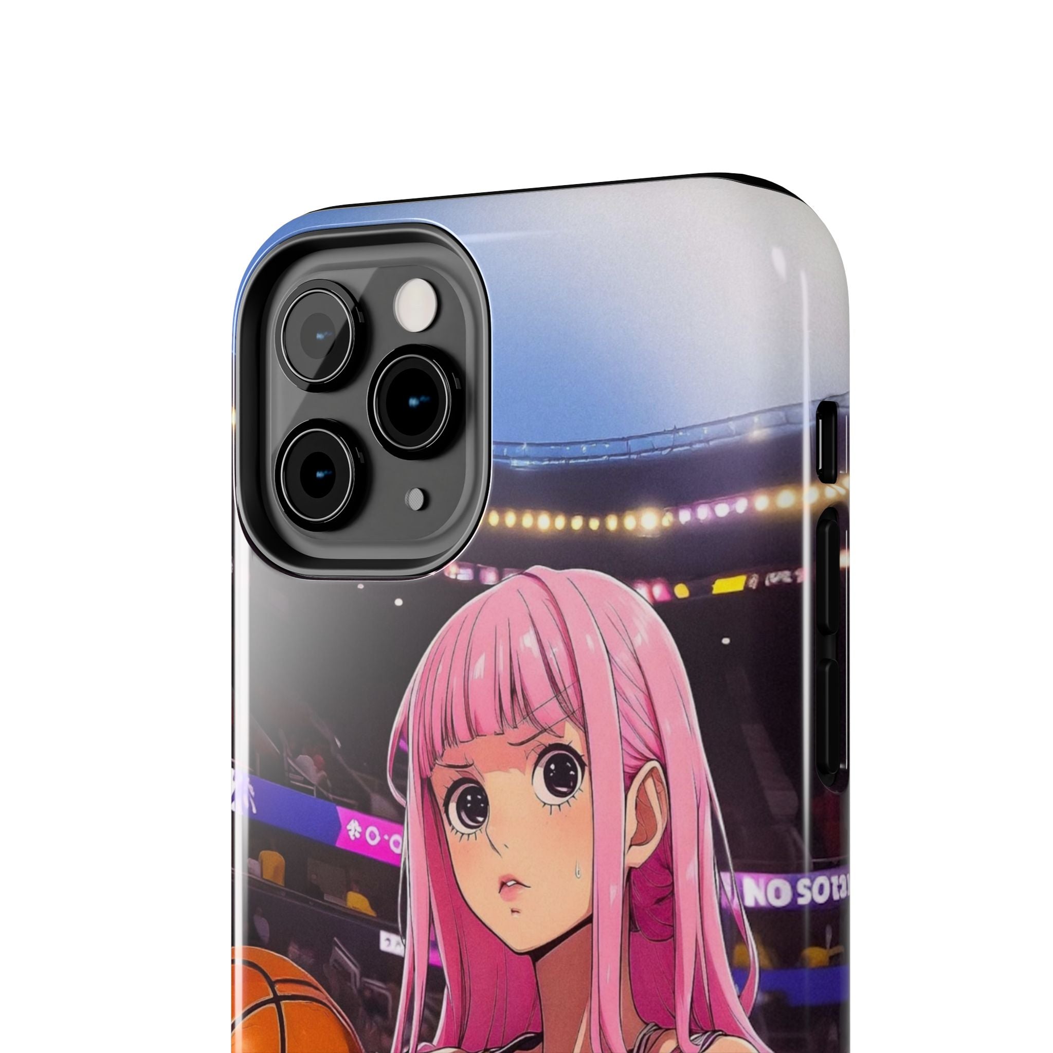 Sporty Anime Phone Cases - Tough Protection, Unique Basketball Design, Gift for Fans, Durable Soft Case, Perfect for Sports Lovers