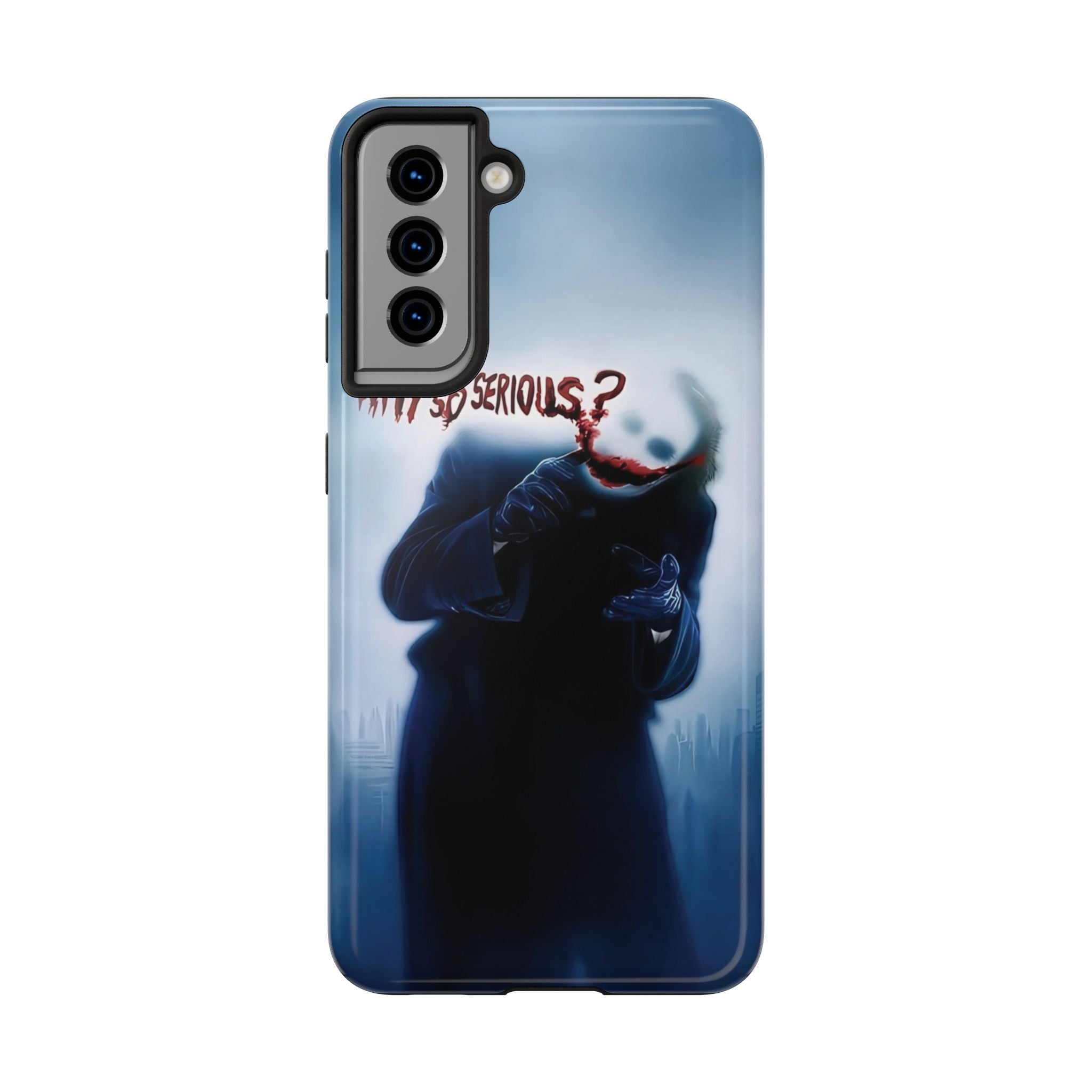 Tough Phone Cases, Dark Humor Phone Cover, Joker Inspired Case, Gifts for Movie Fans, Unique Phone Protector, Cool Accessories