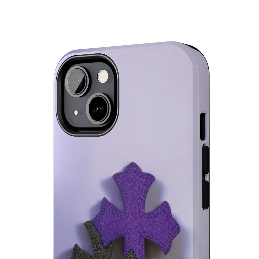 Cross Design Tough Phone Cases, Durable Phone Covers, Christian Gifts, Protective Cases for Men, Unique Tech Accessories