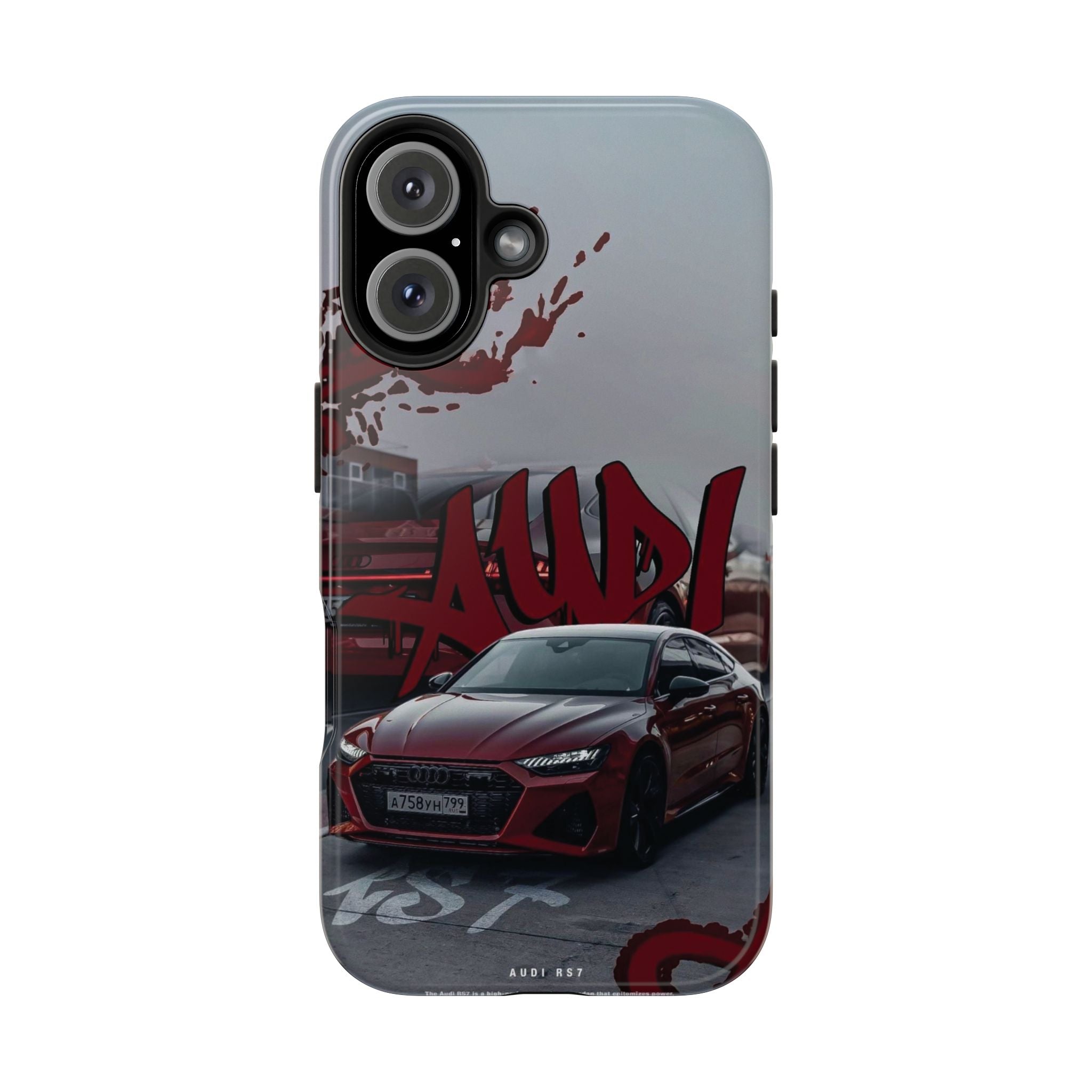Audi-Inspired Tough Phone Case for Car Enthusiasts