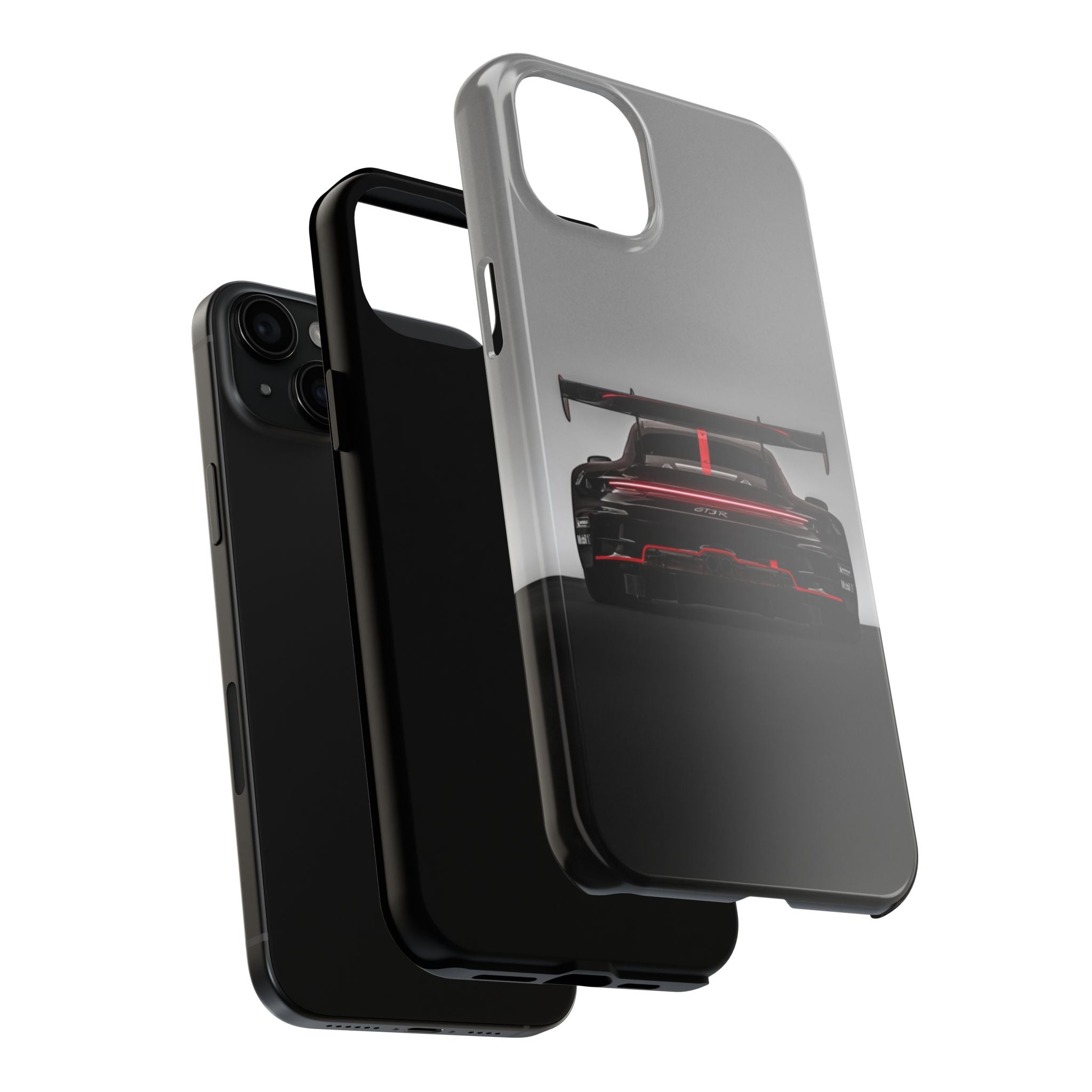 Racing-Inspired Tough Phone Case for Car Enthusiasts