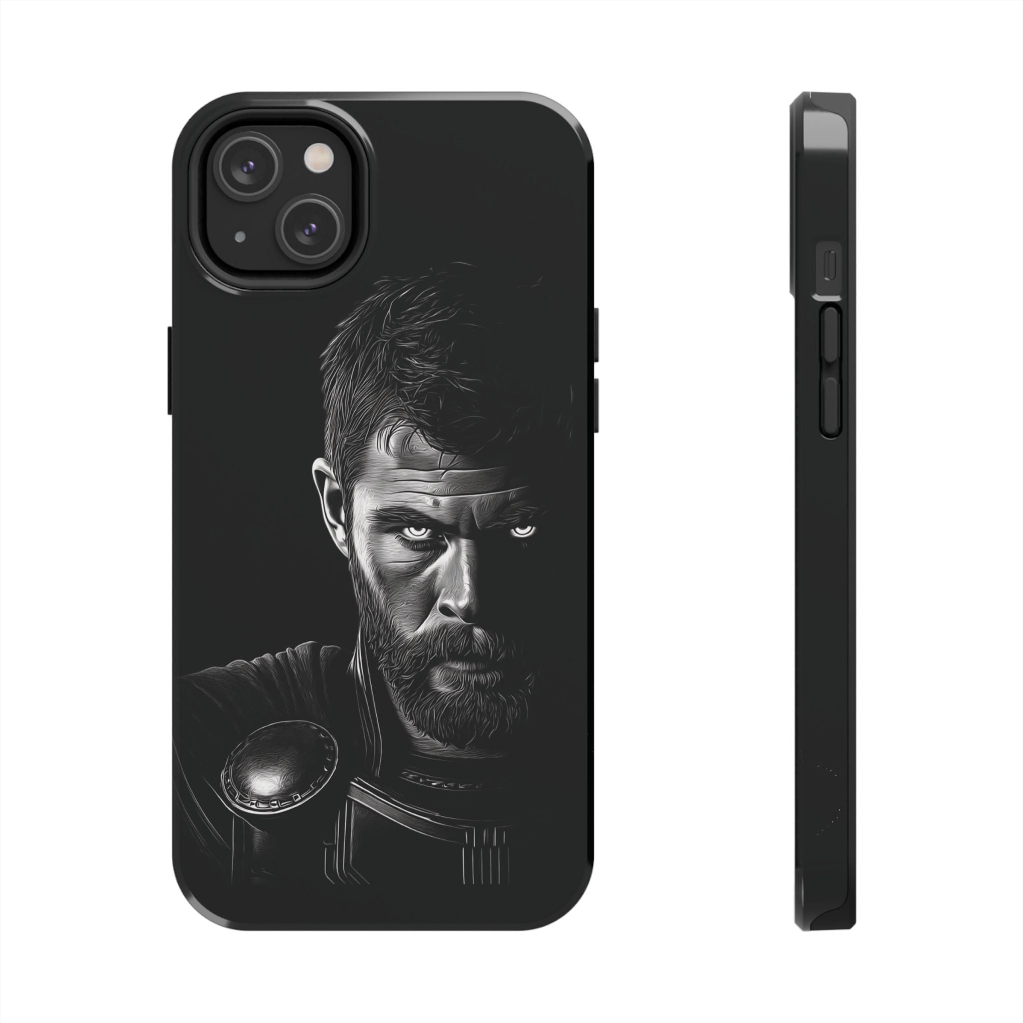 Tough Phone Cases featuring Warrior Design, Rugged Protector, Gift for Adventurers, Customizable Case, Durable Phone Cover