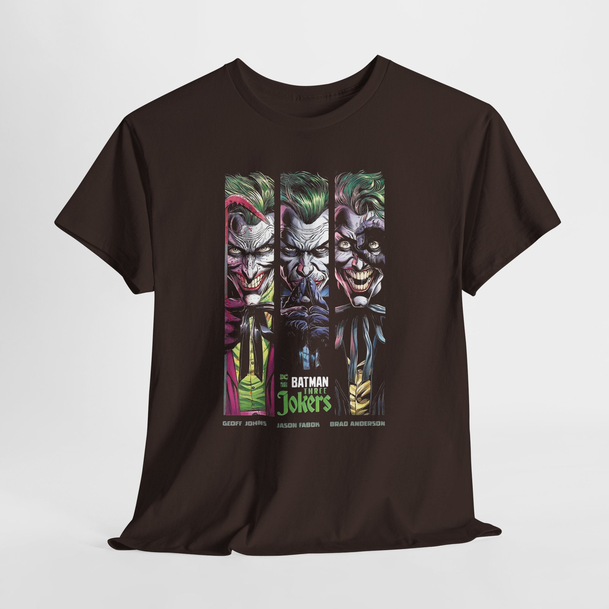 Joker & Batman Graphic Tee - Unisex Heavy Cotton T-Shirt