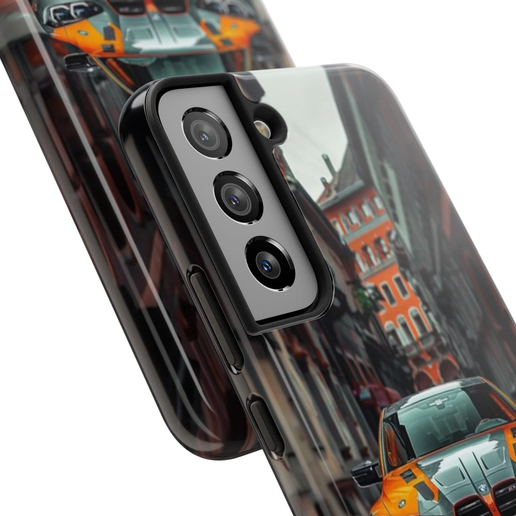 Rugged Car Lover Phone Case, Durable Phone Cover, Automotive Gift, Unique Car Design, Perfect for Birthdays, Car Enthusiasts