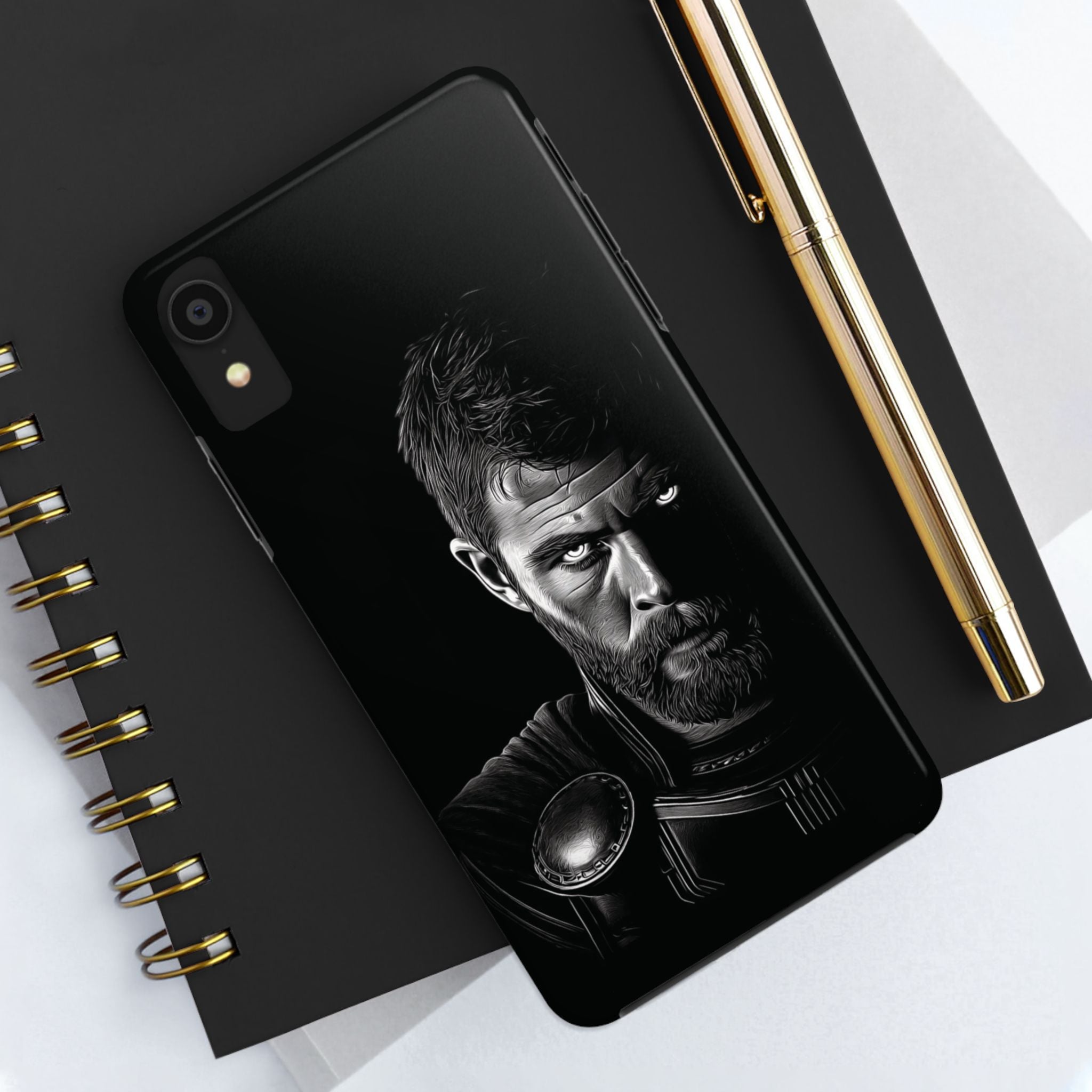 Tough Phone Cases featuring Warrior Design, Rugged Protector, Gift for Adventurers, Customizable Case, Durable Phone Cover