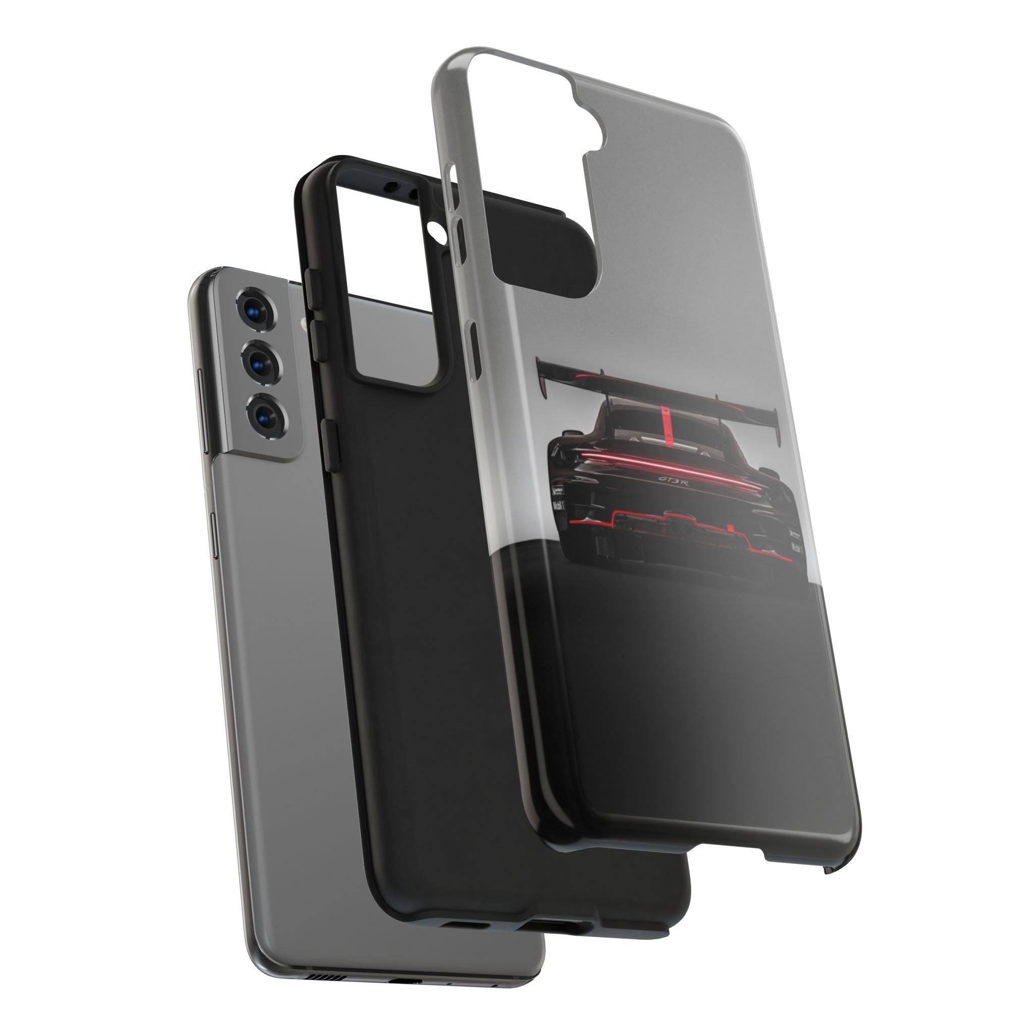 Racing-Inspired Tough Phone Case for Car Enthusiasts