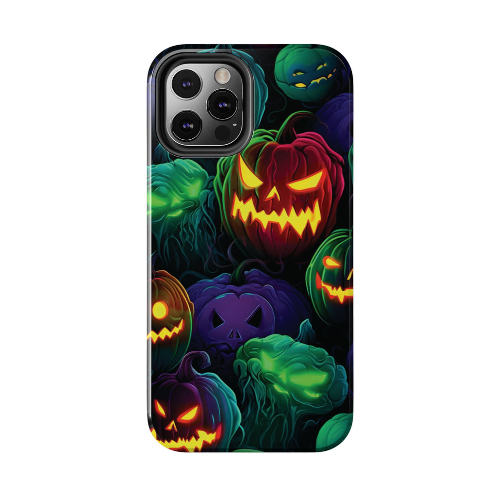 Halloween Pumpkin Phone Case, Spooky Fall Accessory, Tough Phone Cover, Halloween Gift, Pumpkin Decor