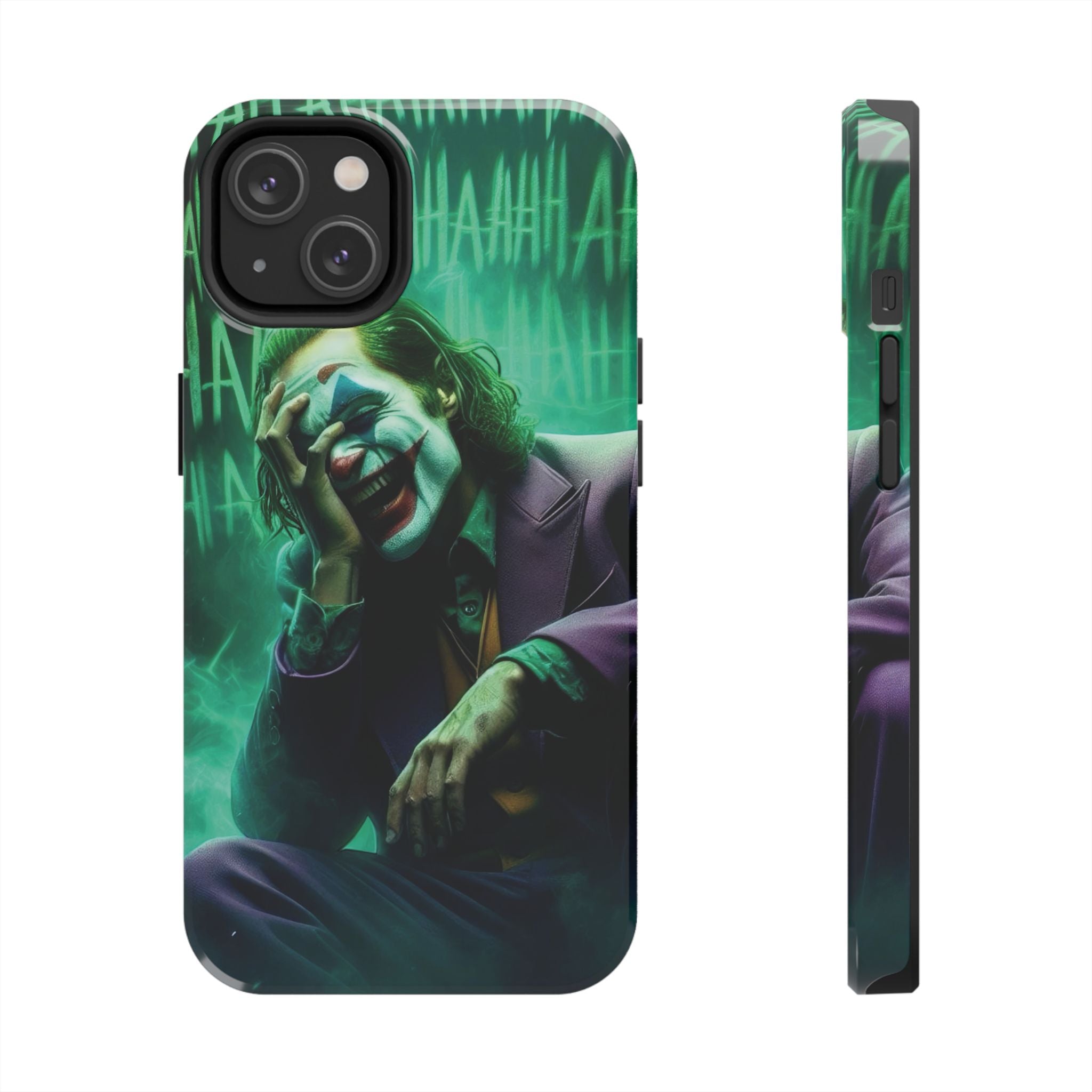 Joker Phone Cases, Tough Phone Cover, Customizable Phone Accessory, Unique Gift for Fans, Pop Culture Merchandise