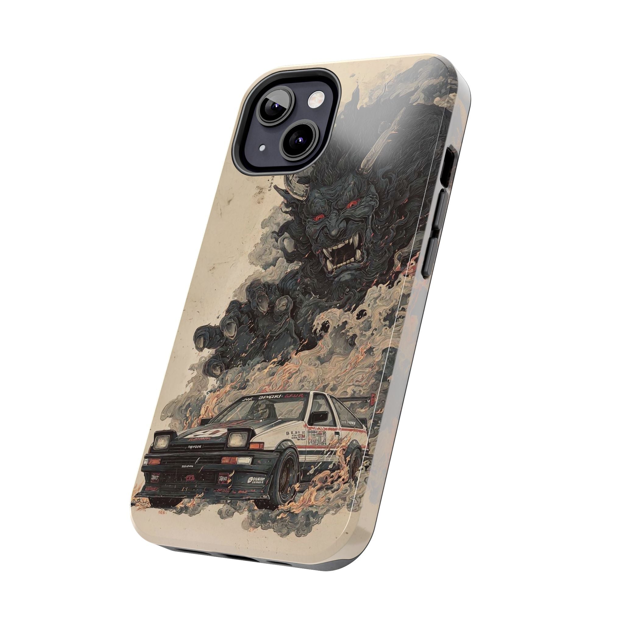Demon Car Tough Phone Case - Unique Racing Protection