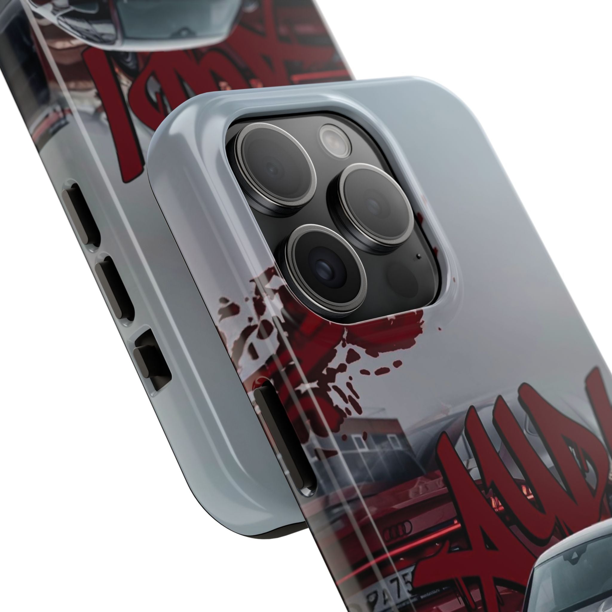 Audi-Inspired Tough Phone Case for Car Enthusiasts