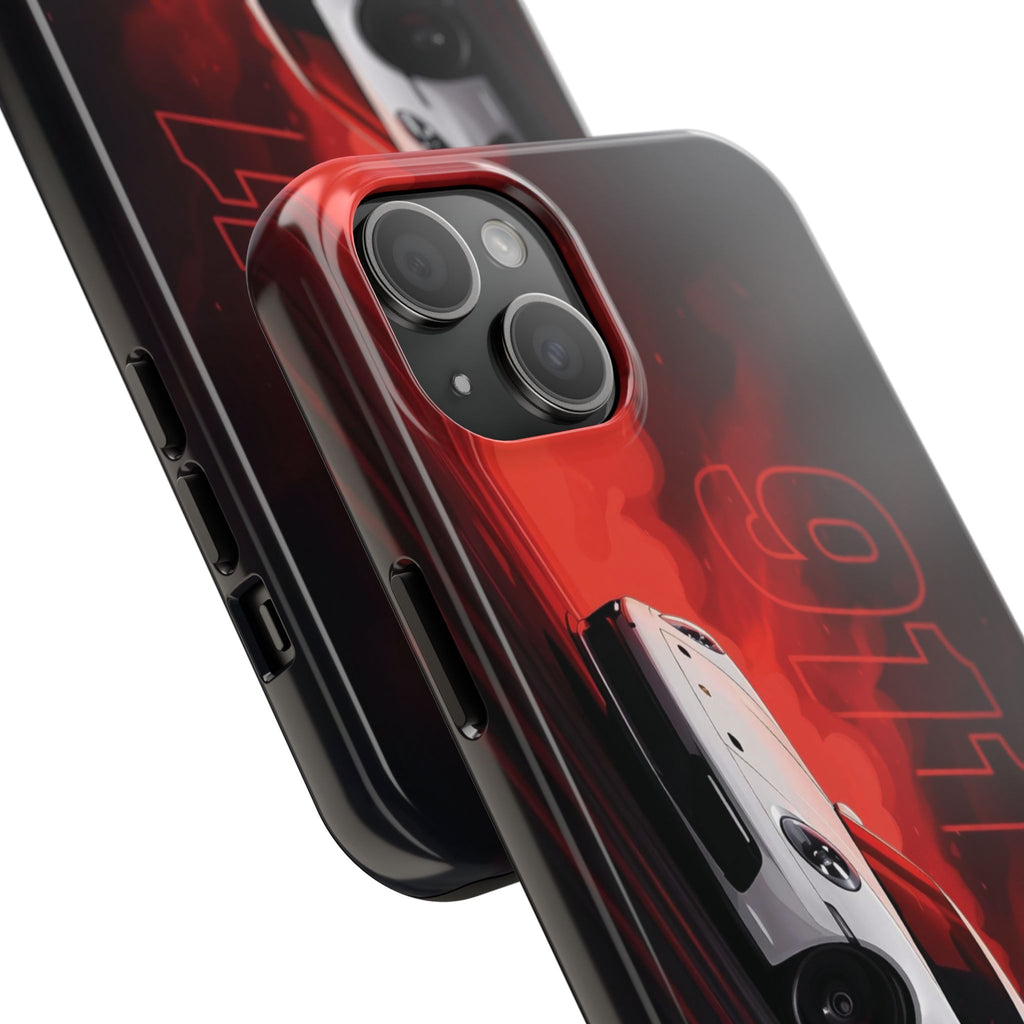 Racing-Inspired Porsche Tough Phone Case with 911 Design