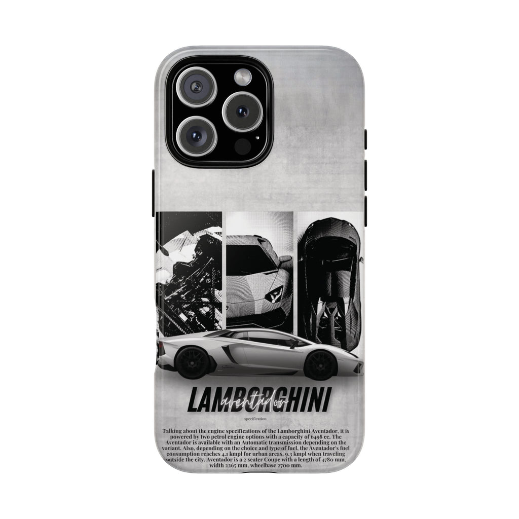 Lamborghini Collage Tough Phone Case