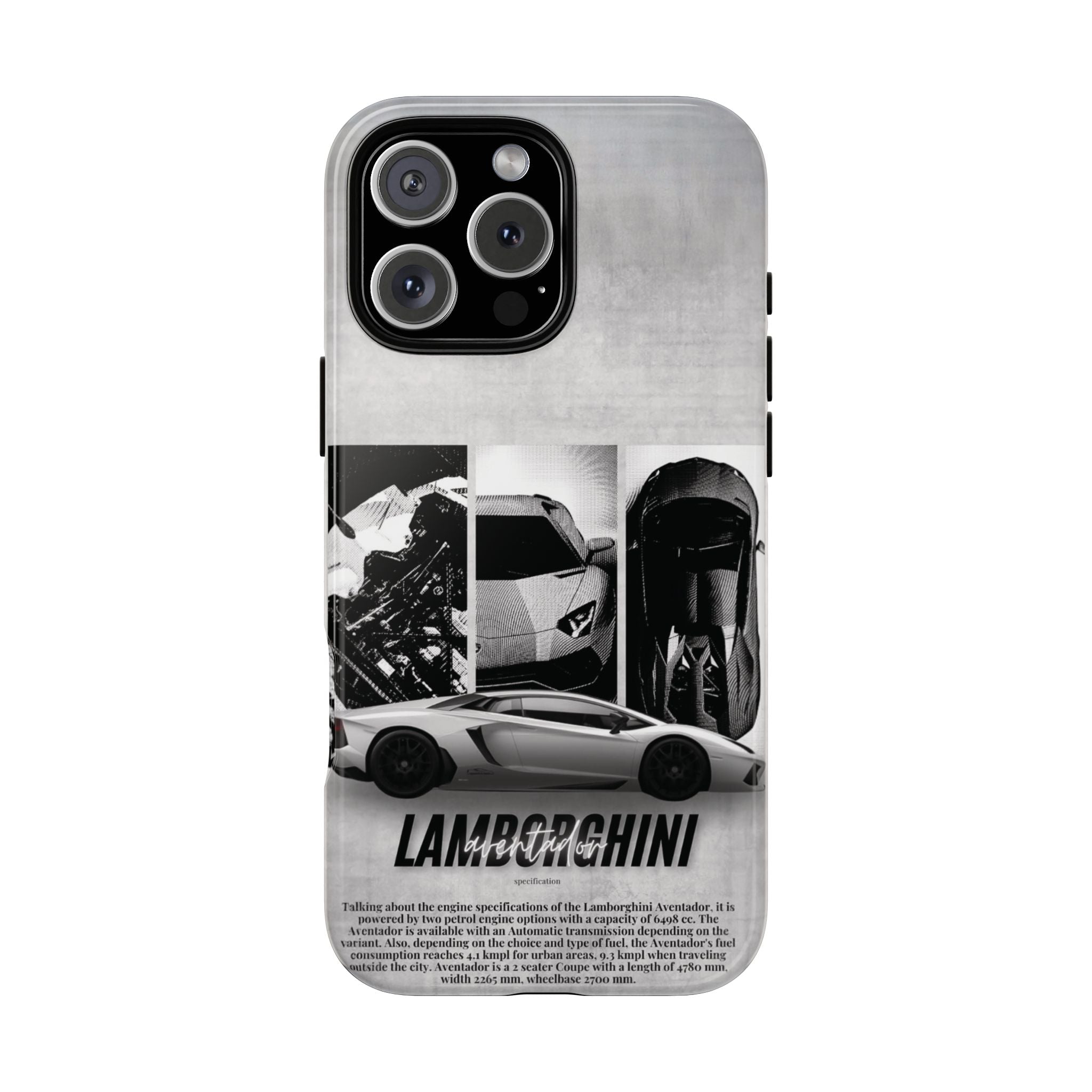 Lamborghini Collage Tough Phone Case