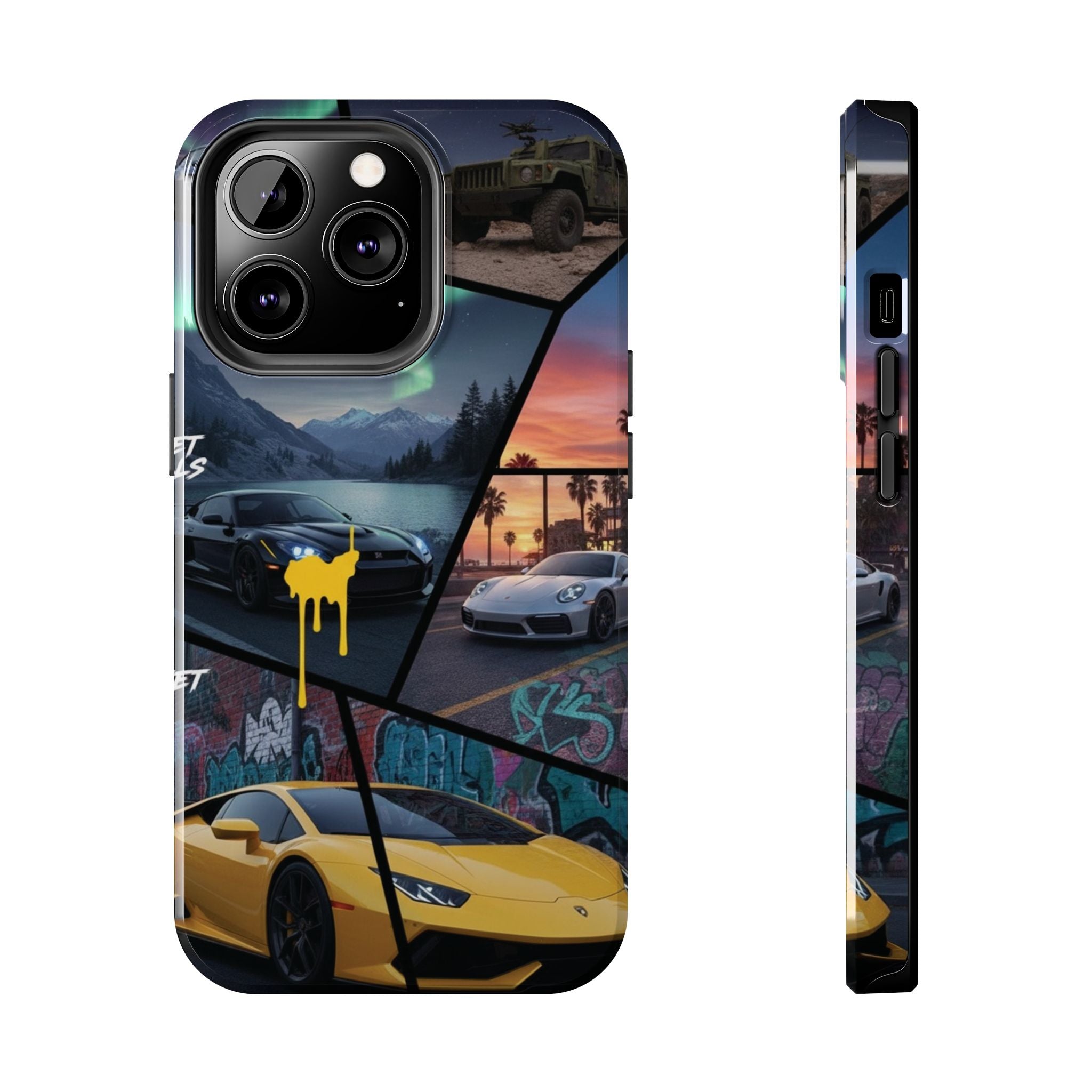 Vibrant Automotive Tough Phone Case – Perfect for Car Enthusiasts
