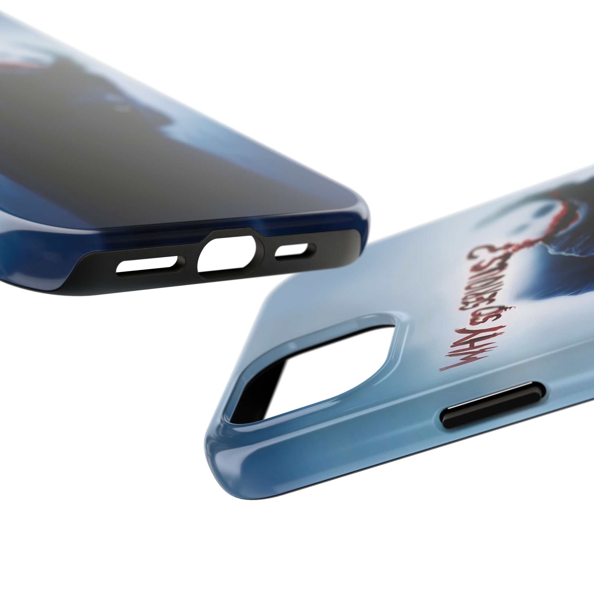 Tough Phone Cases, Dark Humor Phone Cover, Joker Inspired Case, Gifts for Movie Fans, Unique Phone Protector, Cool Accessories