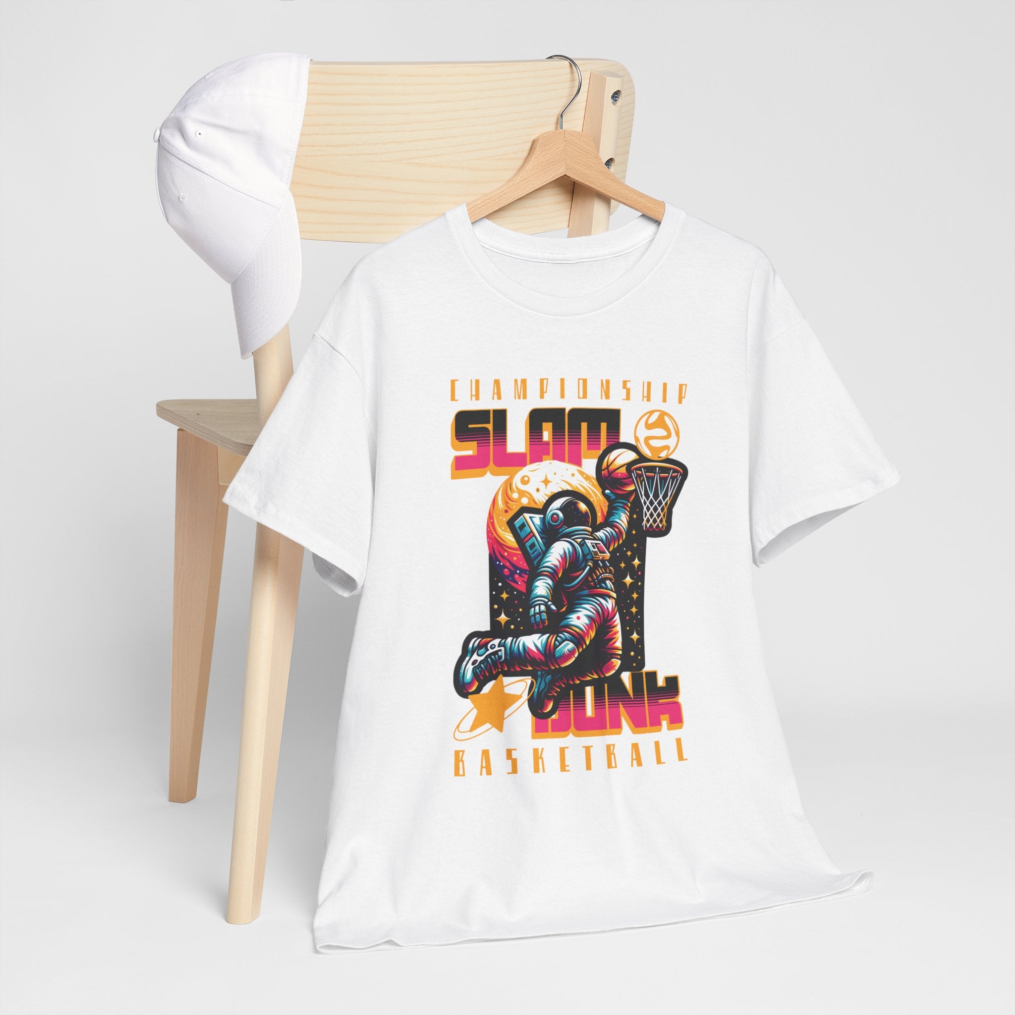 Space Slam Dunk Basketball Tee