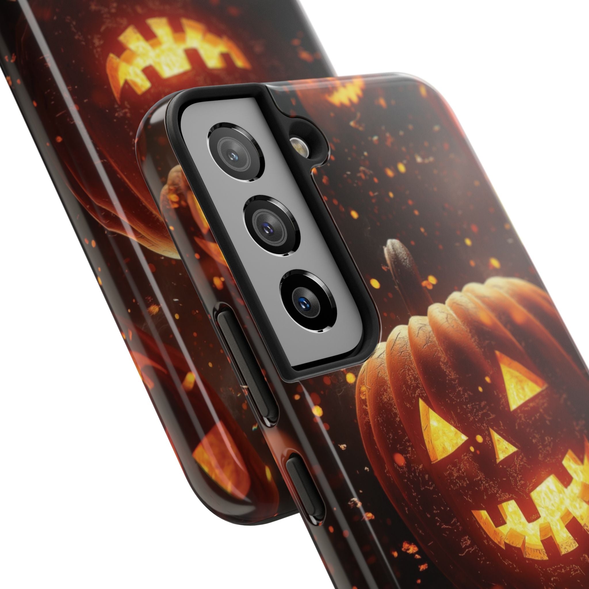 Halloween Pumpkin Tough Phone Cases, Spooky Mobile Covers, Fall Decor, Halloween Gift, Pumpkin Design, Halloween Accessories