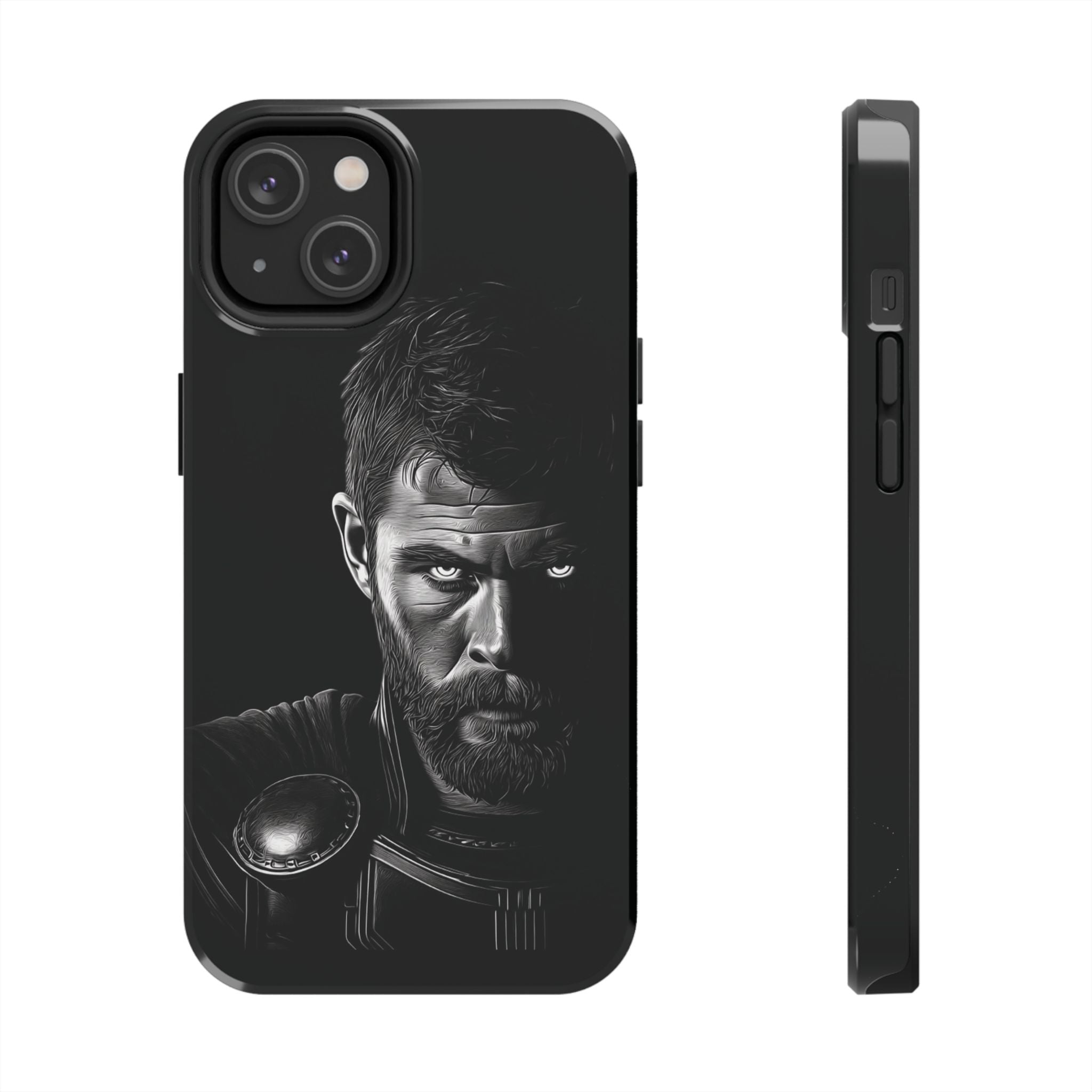Tough Phone Cases featuring Warrior Design, Rugged Protector, Gift for Adventurers, Customizable Case, Durable Phone Cover