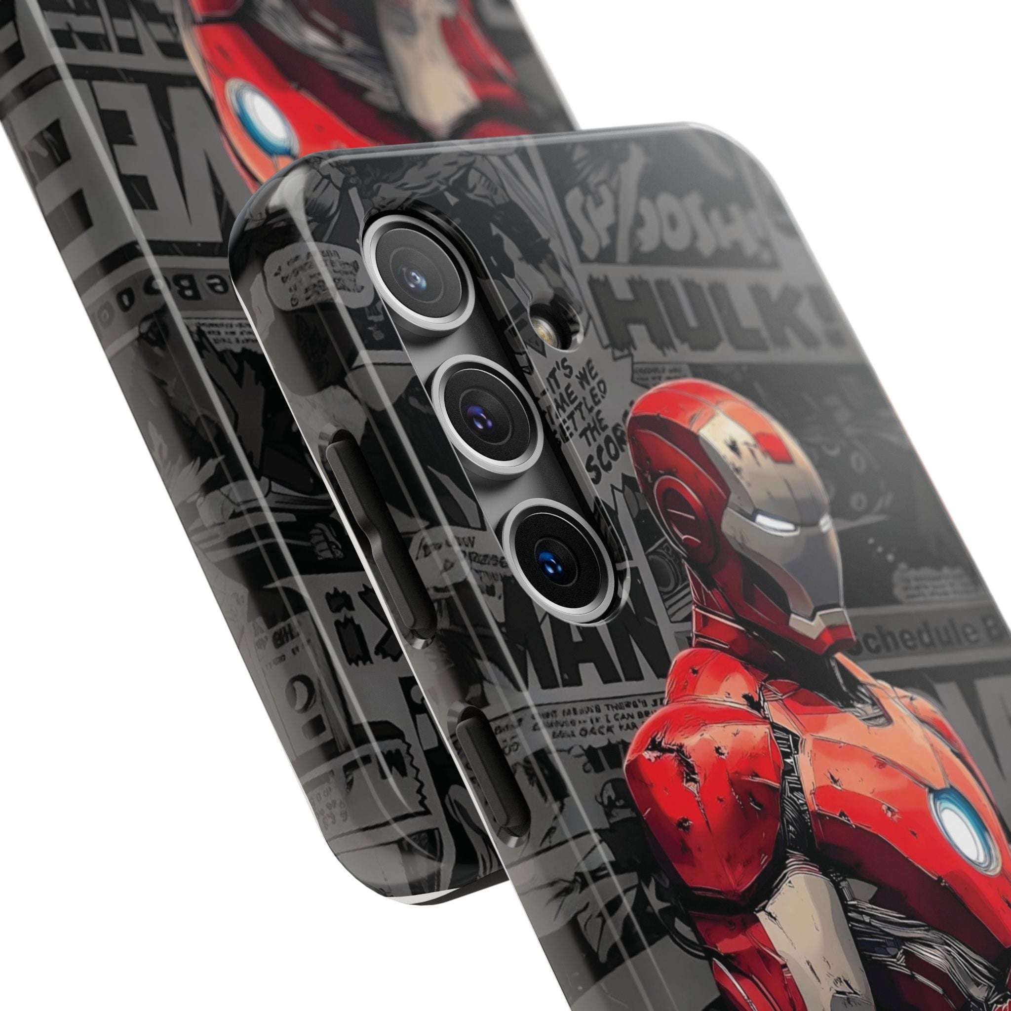 Iron Man Hero Tough Phone Cases - Durable, Stylish, Perfect for Marvel Fans, Geek Gifts, Comic Book Lovers, Unique Accessories