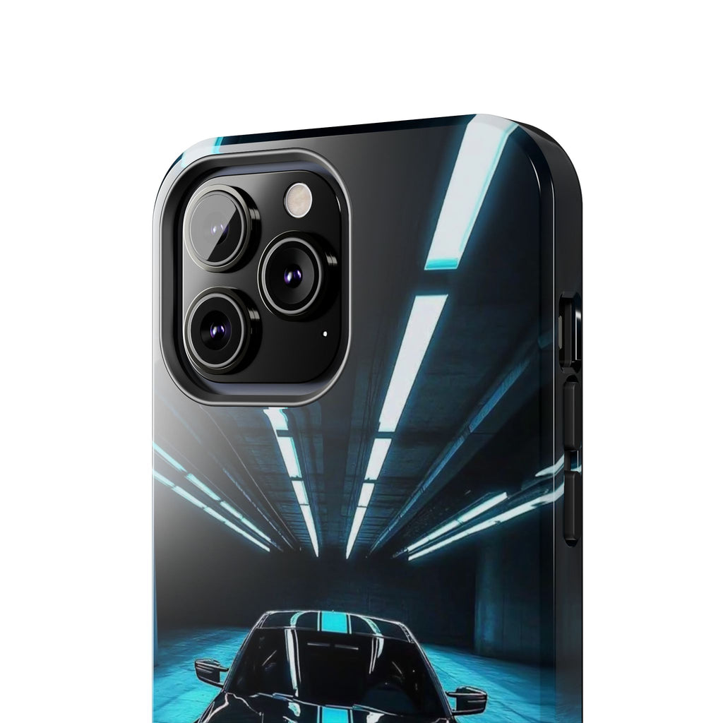 Stylish Tough Phone Case for Car Enthusiasts - Durable & Protective