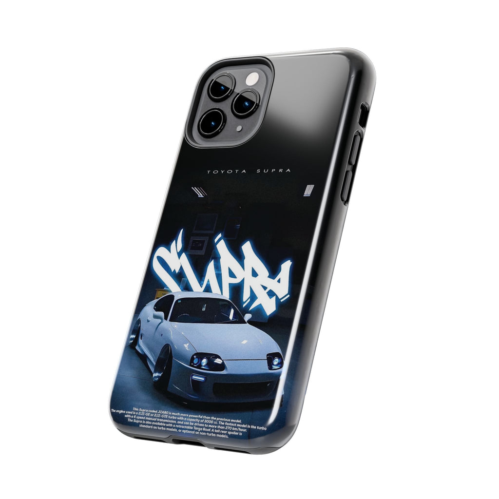 Toyota Supra Graffiti Phone Case - Tough & Stylish Protection for Car Enthusiasts