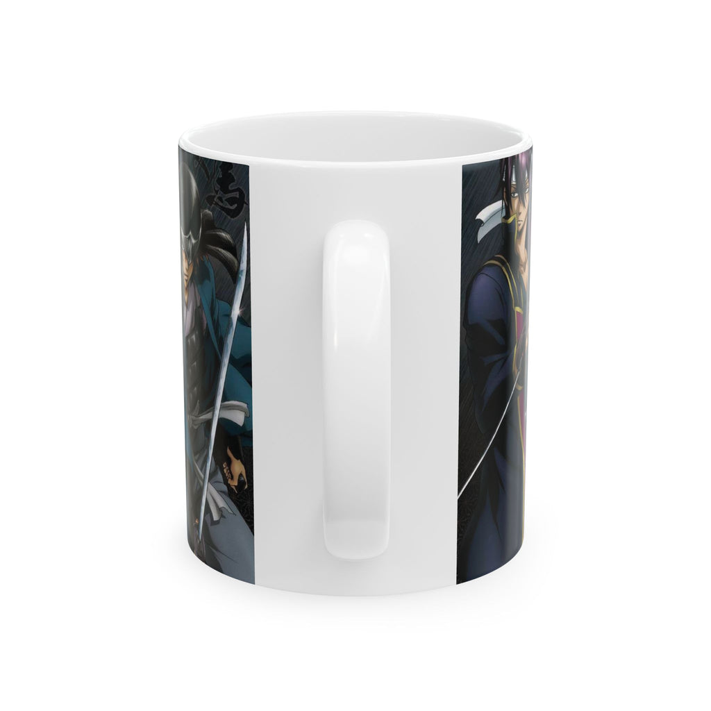 Anime Samurai Characters Ceramic Mug (11oz/15oz)