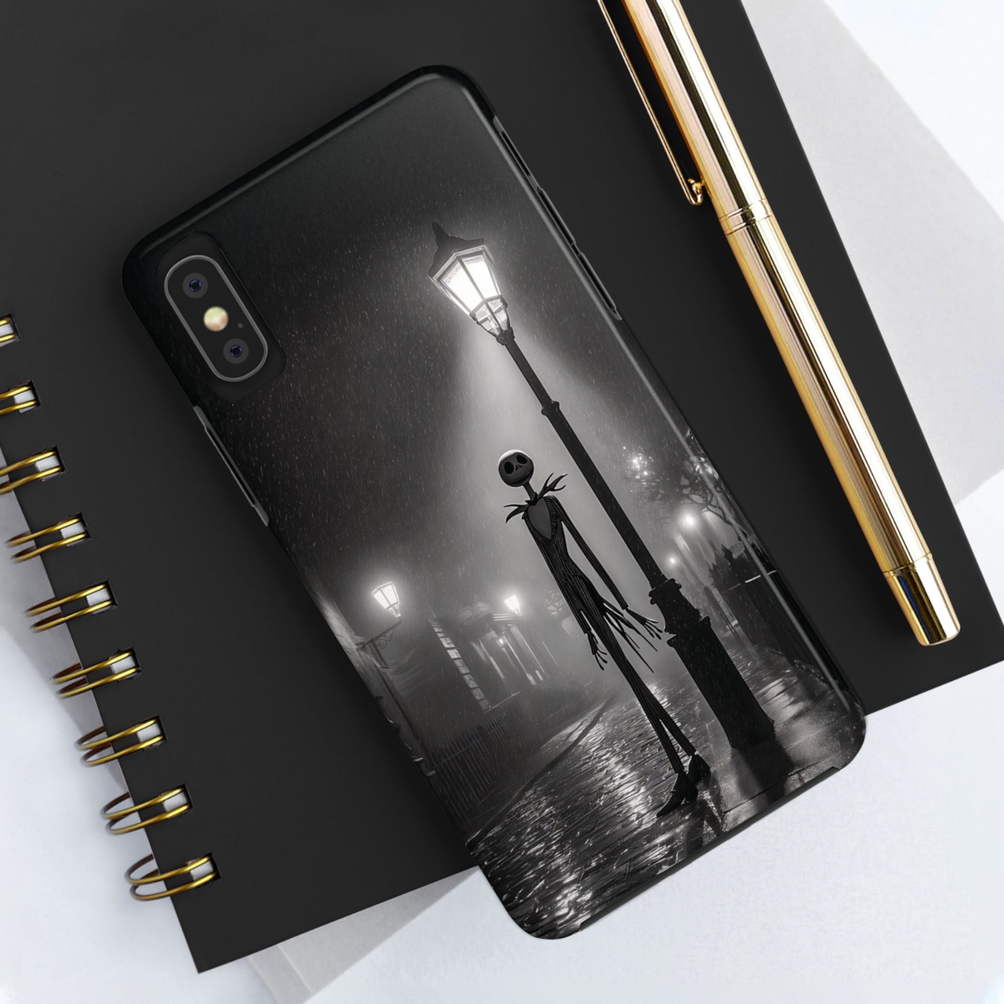 Gothic Phone Case with Tim Burton-Inspired Design, Protective Cases for Halloween, Unique Smartphone Accessories, Perfect Gift for [...]