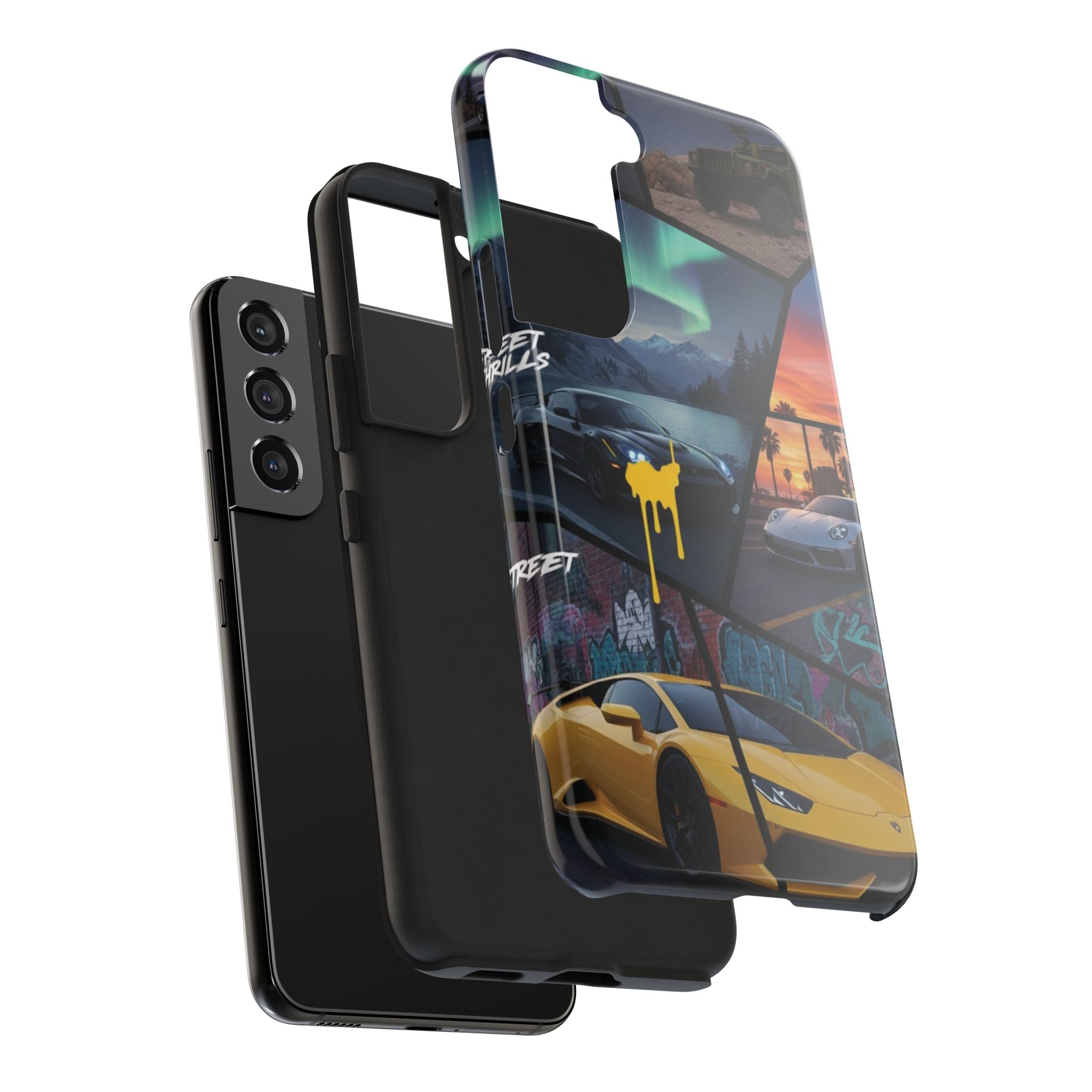 Vibrant Automotive Tough Phone Case – Perfect for Car Enthusiasts