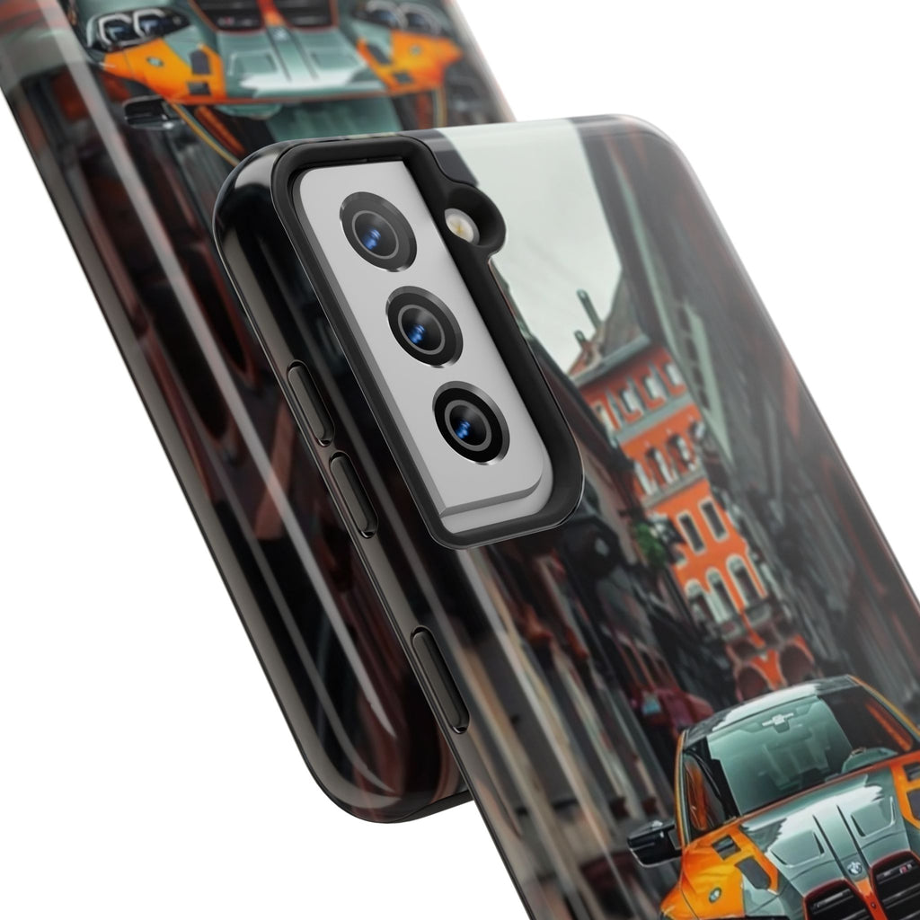 Rugged Car Lover Phone Case, Durable Phone Cover, Automotive Gift, Unique Car Design, Perfect for Birthdays, Car Enthusiasts