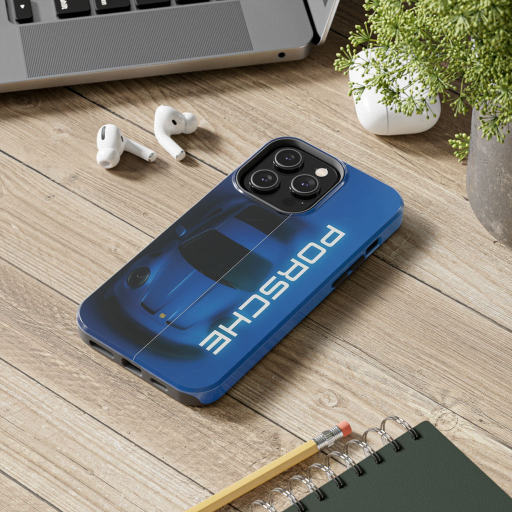 Porsche-Inspired Tough Phone Case, Durable Car Lover Gift, Custom Phone Cover, Sporty Protective Case, Fun Car Accessory, Unique Gadget Gift