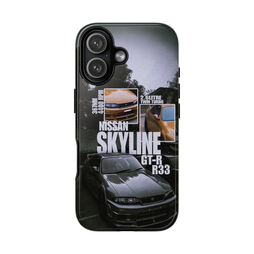 Nissan Skyline GT-R R33 Phone Case – Tough Automotive Protective Cover