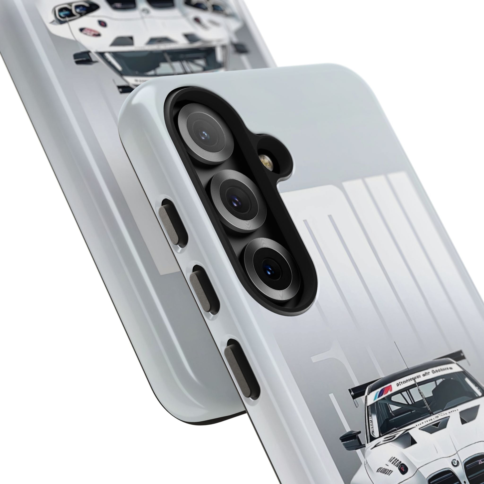 Race-Inspired Tough Phone Case for BMW M3 Fans
