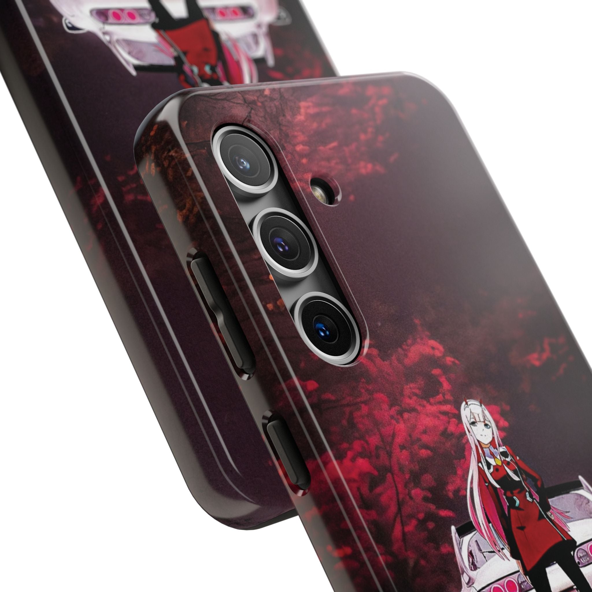 Anime-Inspired Tough Phone Case with Stylish Character Design