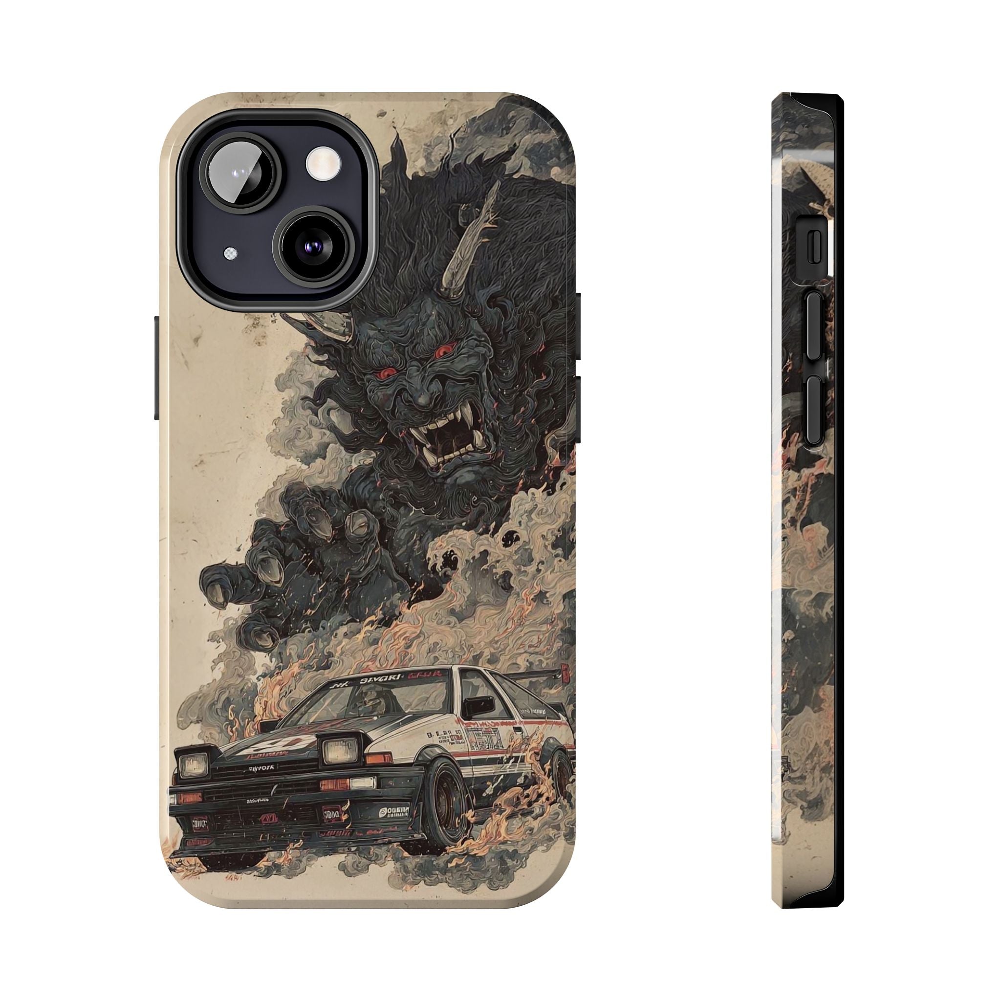 Demon Car Tough Phone Case - Unique Racing Protection