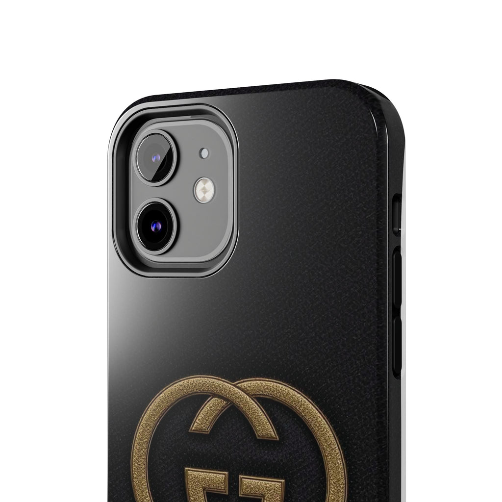 Stylish Tough Phone Cases with Elegant Logo, Durable Protection, Fashion Accessory, Smartphone Cases, Gift for Her or Him