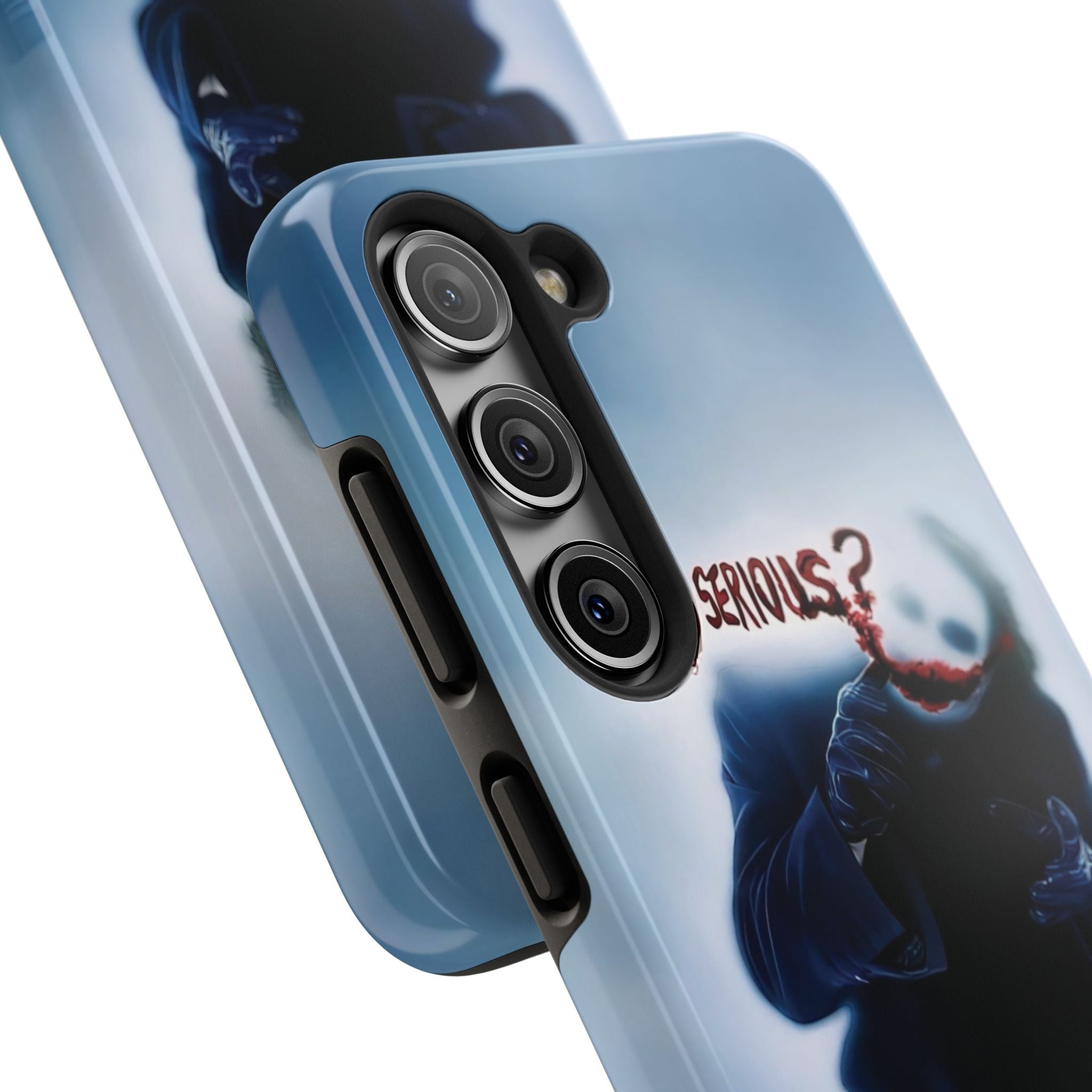 Tough Phone Cases, Dark Humor Phone Cover, Joker Inspired Case, Gifts for Movie Fans, Unique Phone Protector, Cool Accessories