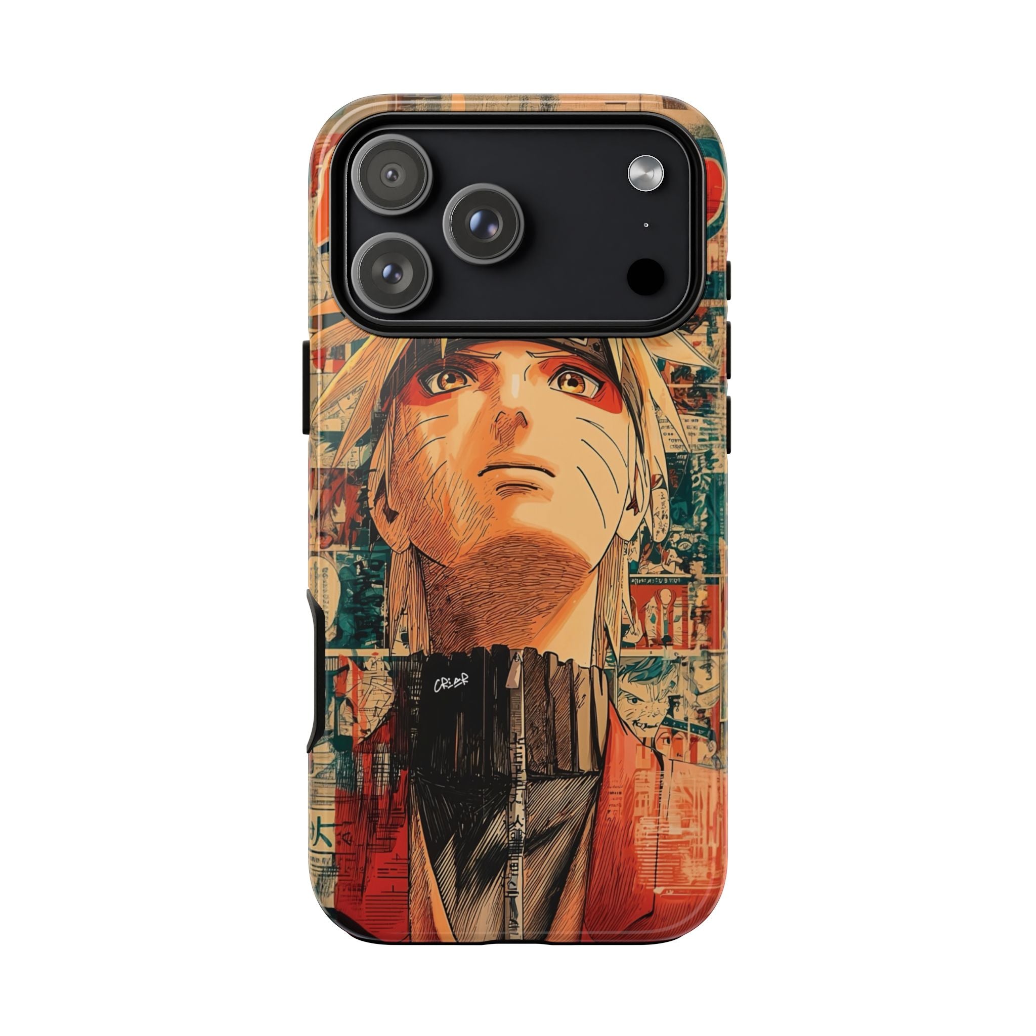 Anime Naruto Portrait Phone Case — Inspirational Shonen Graphic Phone Cover